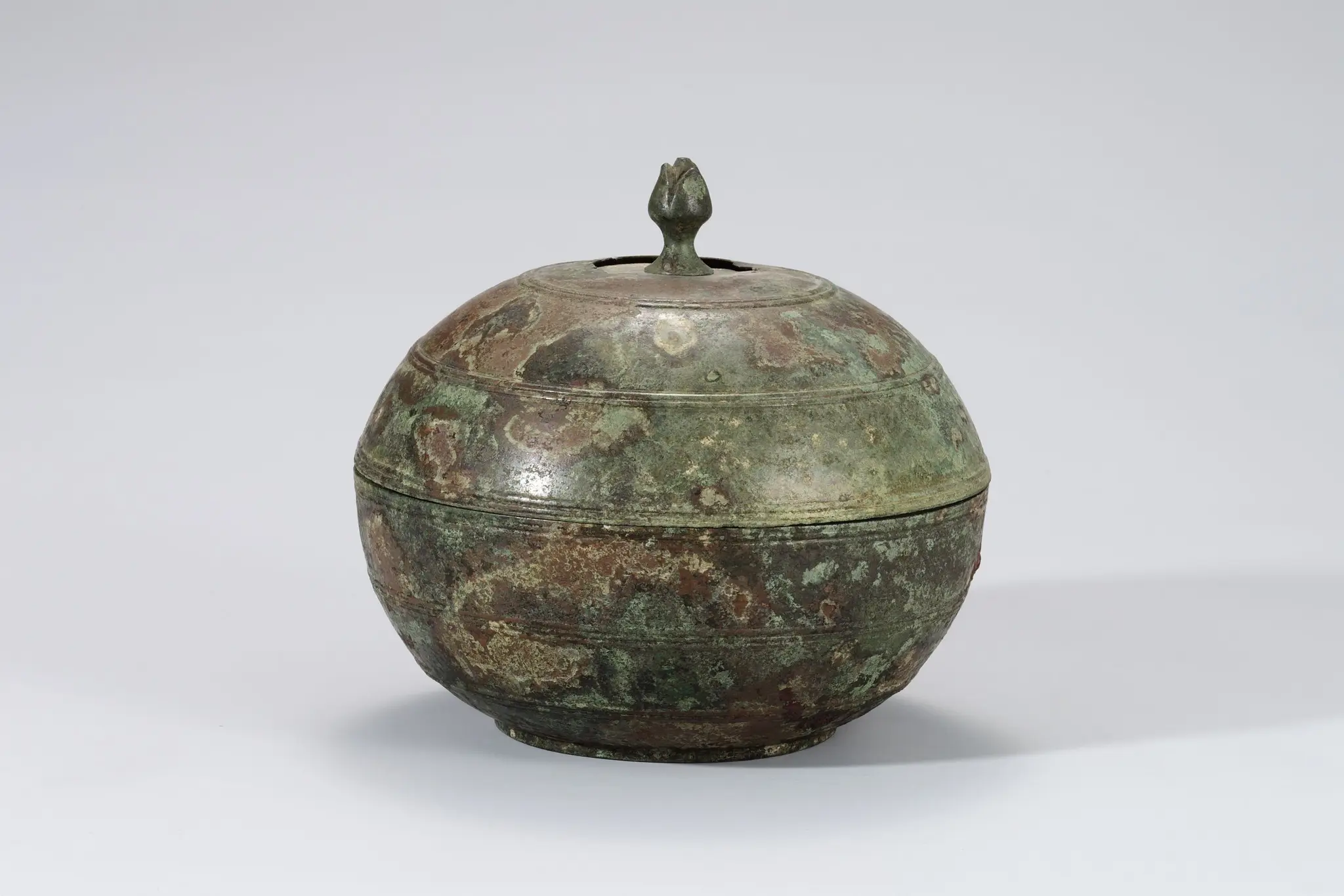 Bronze Lidded Bowl by Unknown artist