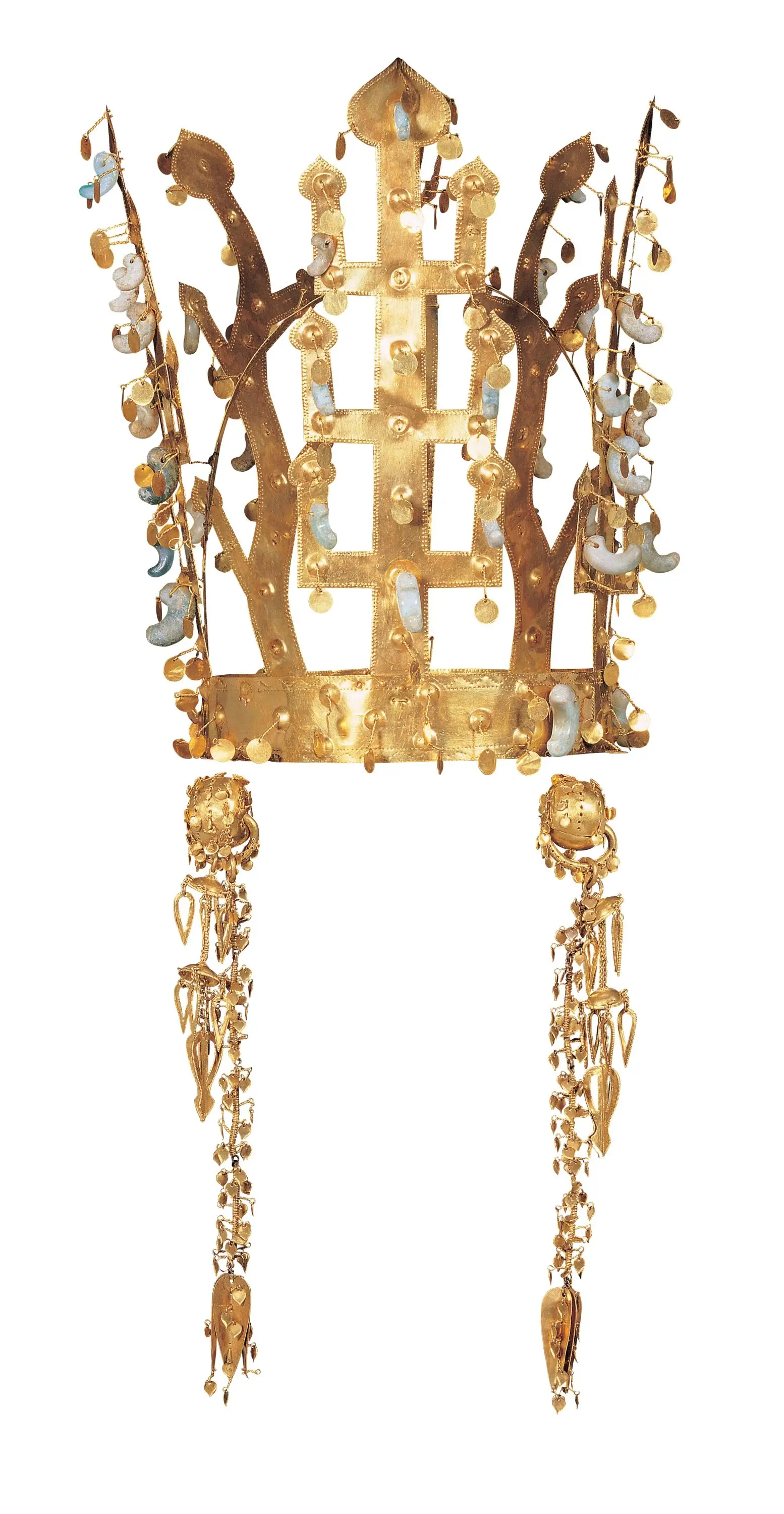 Gold Crown from Seobongchong Tomb by Unknown artist