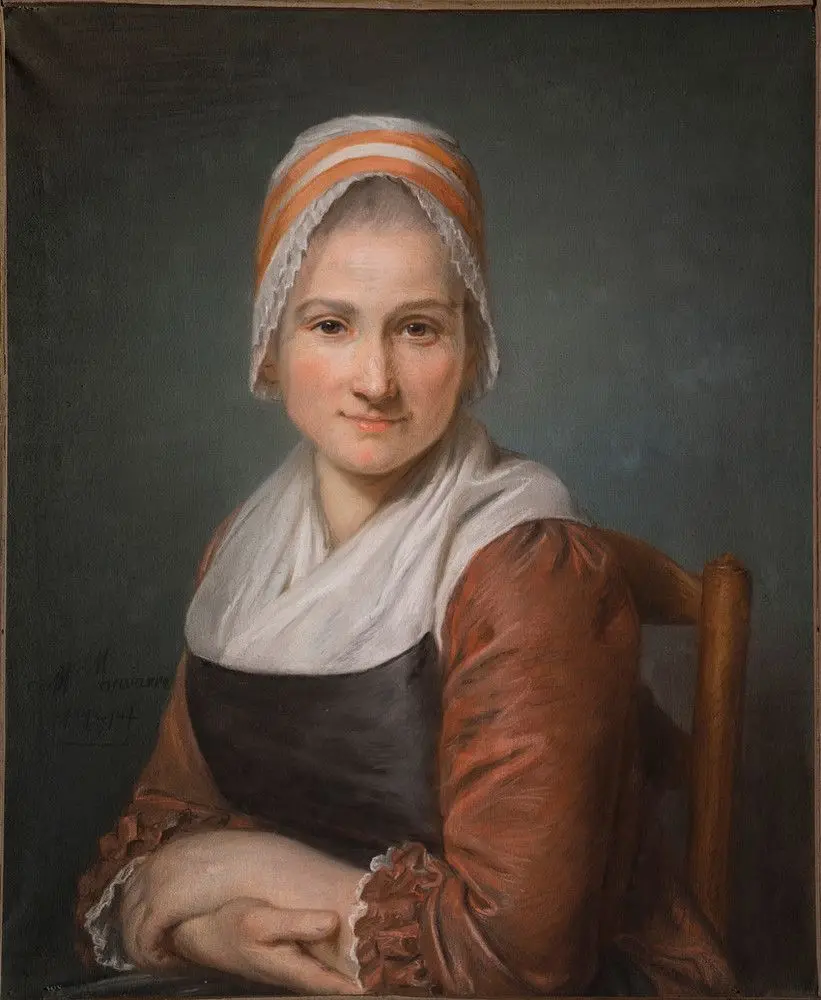 Portrait of a Young Woman by Marie-Geneviève Navarre