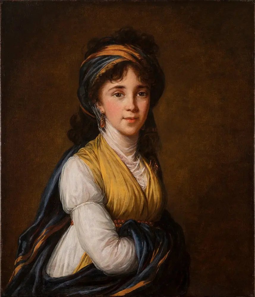 Portrait of Princess Belozersky by Elisabeth Louise Vigée-LeBrun