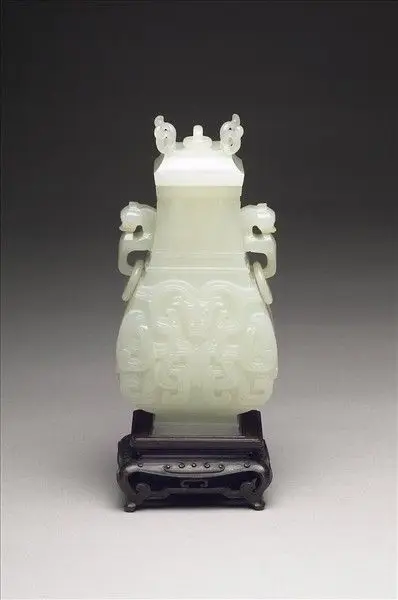 Jade fang vessel by Unknown artist