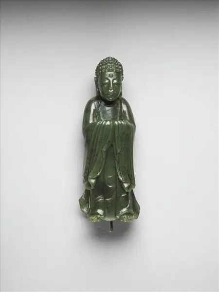Jade Shakyamuni Buddha by Unknown artist
