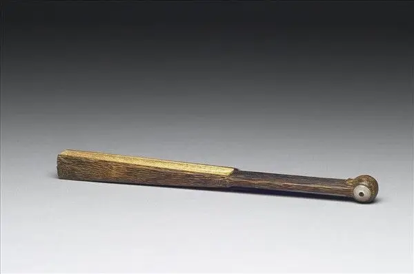 Calligraphy and Painting” hand fan by Unknown artist