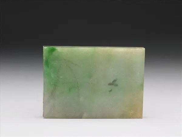 Jadeite rectangular object by Unknown artist