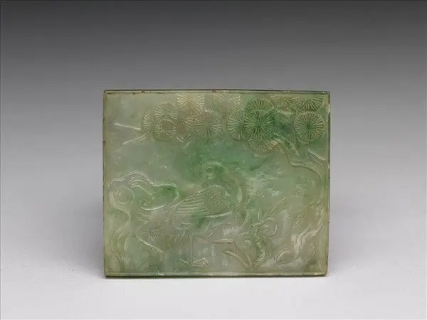 Jadeite table screen by Unknown artist