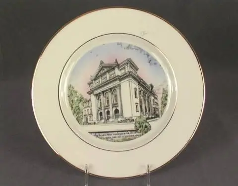 Shearith Israel Synagogue, Central Park West at 70th Street plate by Esther H. Oppenheim