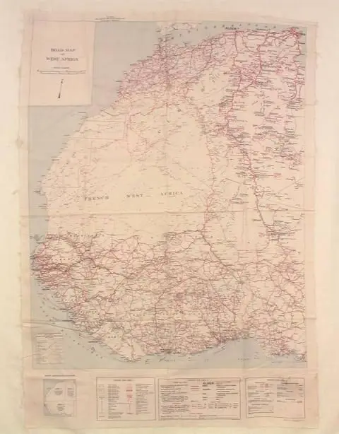 Escape map by United States Army Map Service