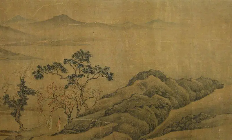 Landscape, Scroll Painting by Tang Yin