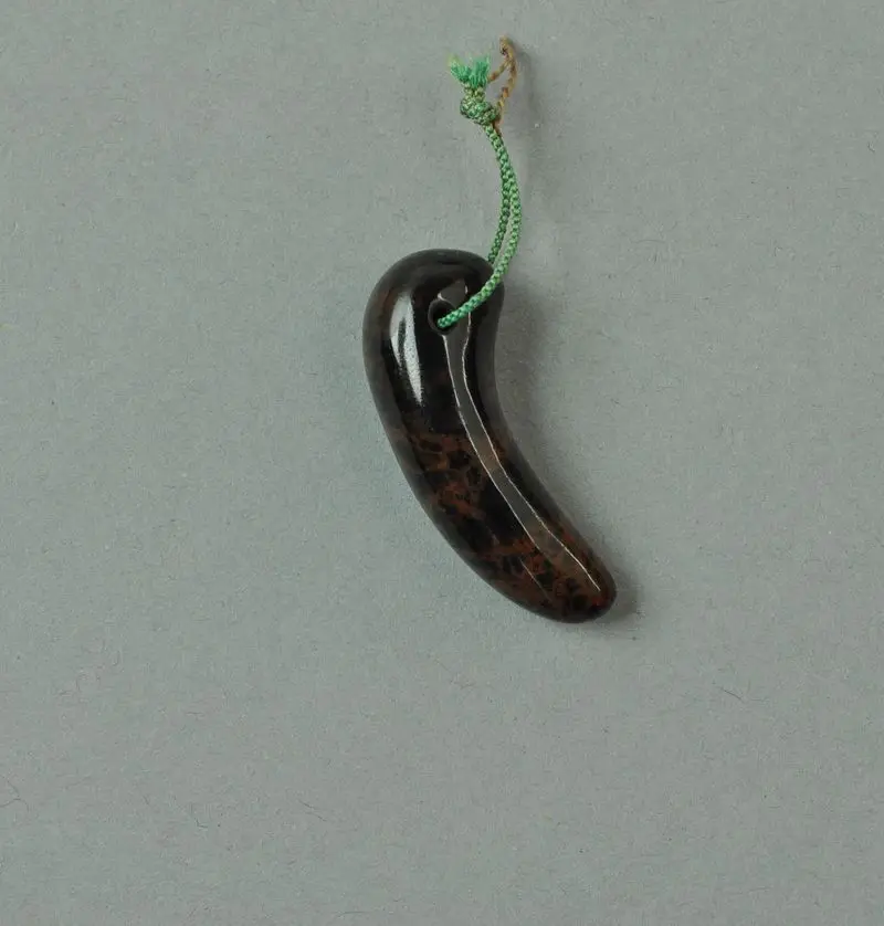 Bead, Magatama by Unknown artist