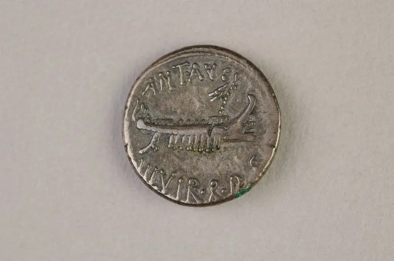 Denarius by Marcus Antonius