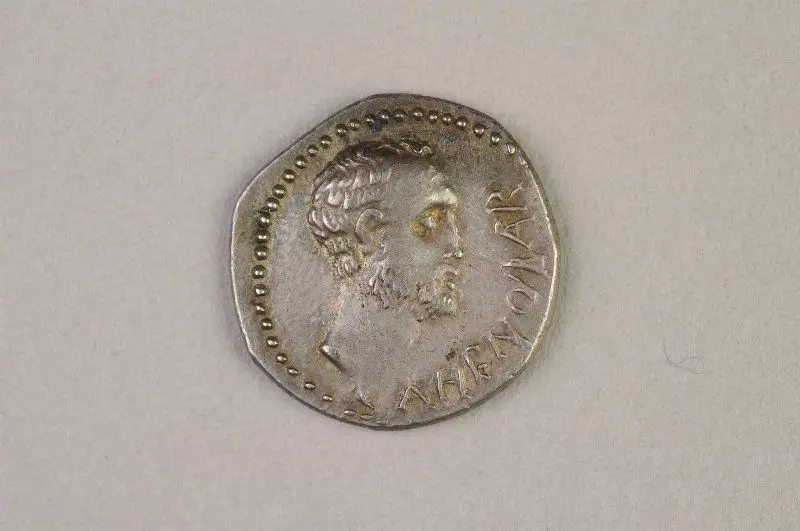 Denarius by Cnaeus Domitius Ahenobarbus