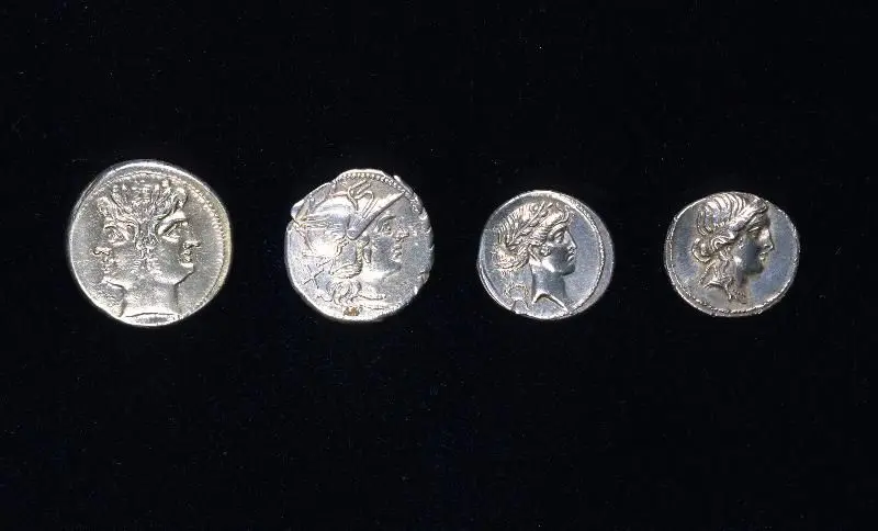 Coin, Denarius by C. Julius Caesar