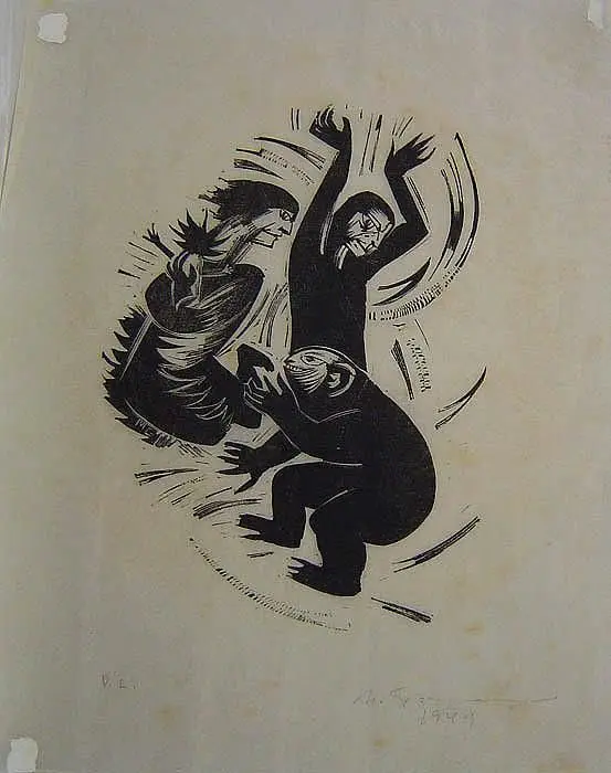 Untitled by Marcello Grassmann by Marcello Grassmann