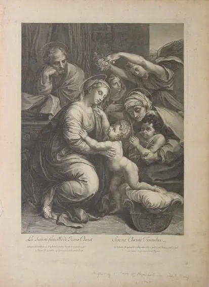 La Sainte Familie de Jesus Christ - Sacra Christi Familia by Jacob Freiy (?, ?) ;