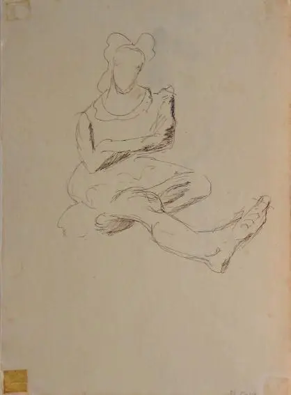 Estudo de figura humana by Arthur Luiz Piza