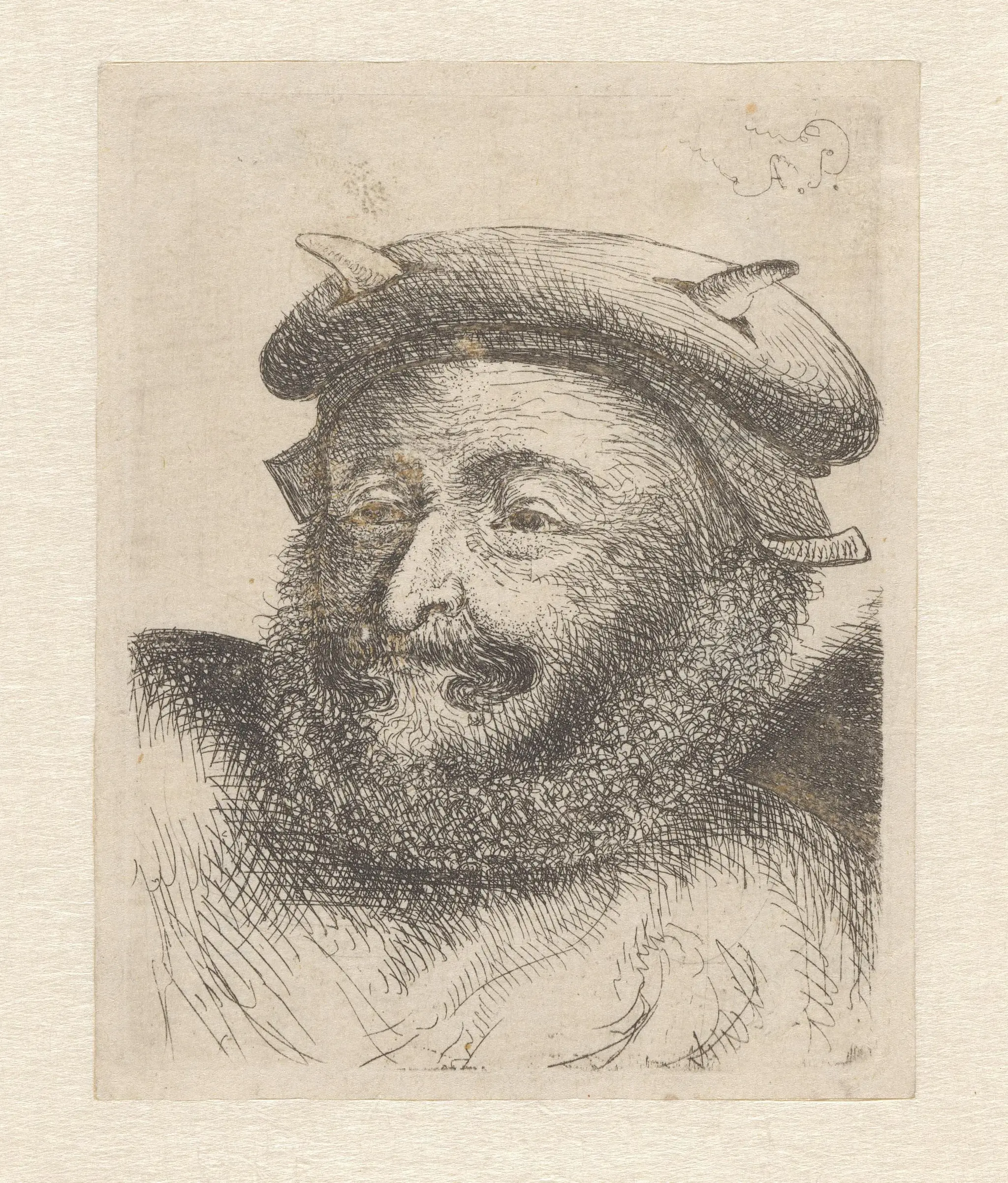 Duivelse tronie by Unknown artist