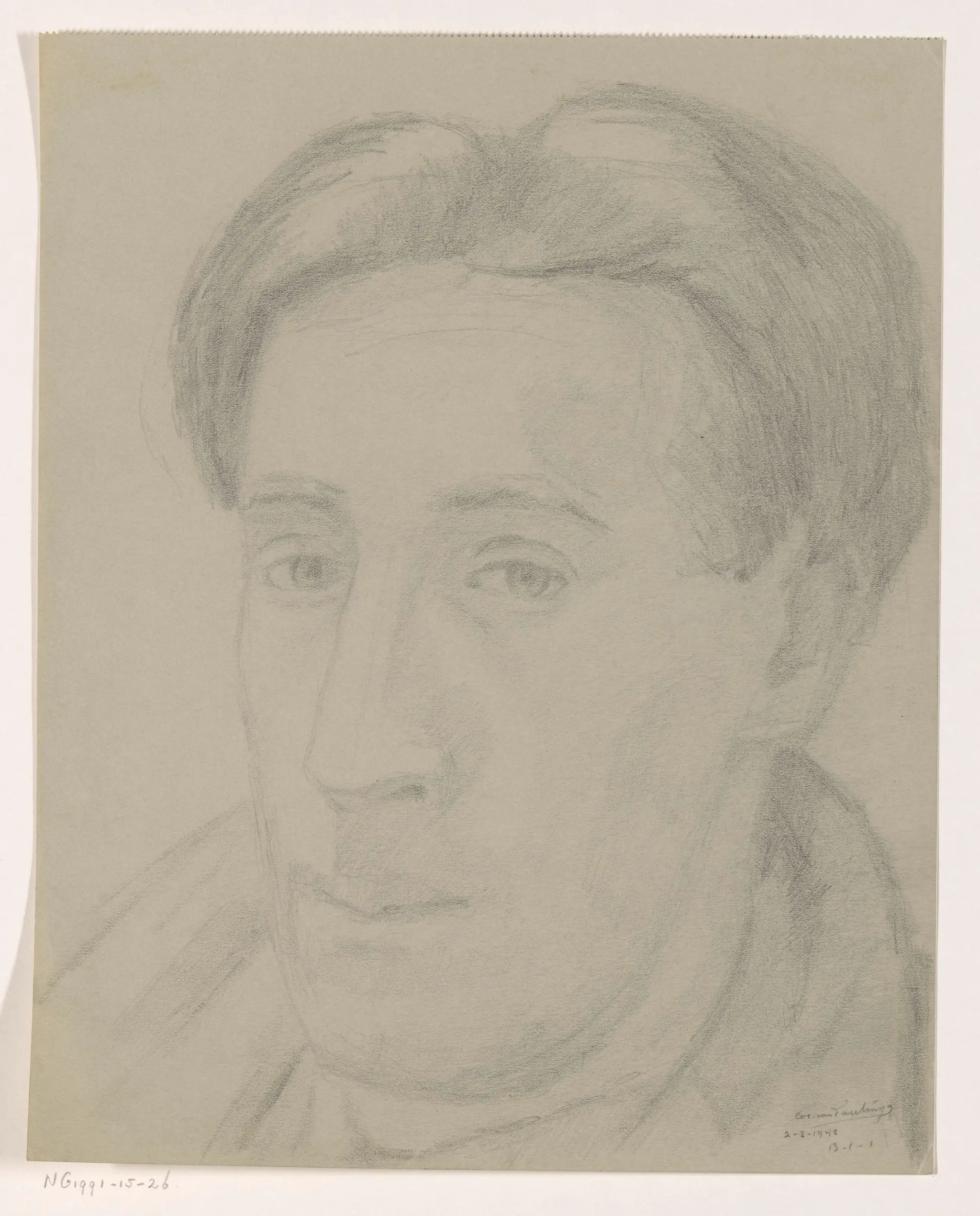 Zelfportretten van Cor van Teeseling by Cor van Teeseling