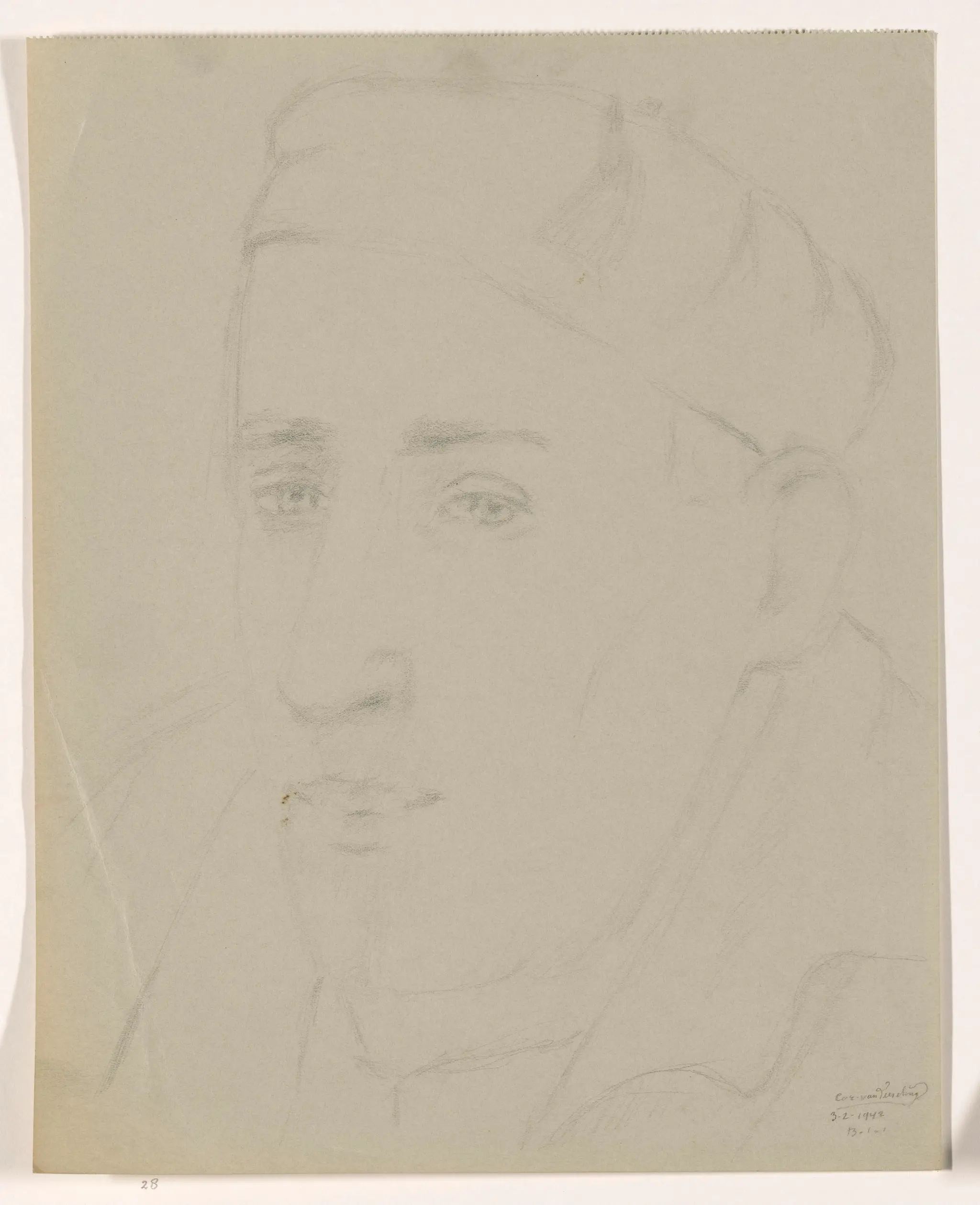 Zelfportretten van Cor van Teeseling by Cor van Teeseling