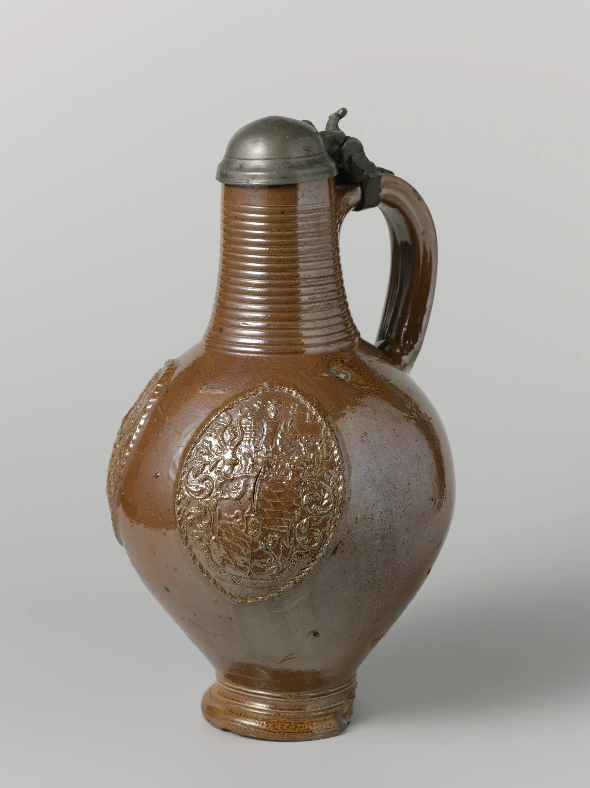 Jug with the arms of Ernest of Bavaria, Archbishop and Elector of Cologne by anonymous
