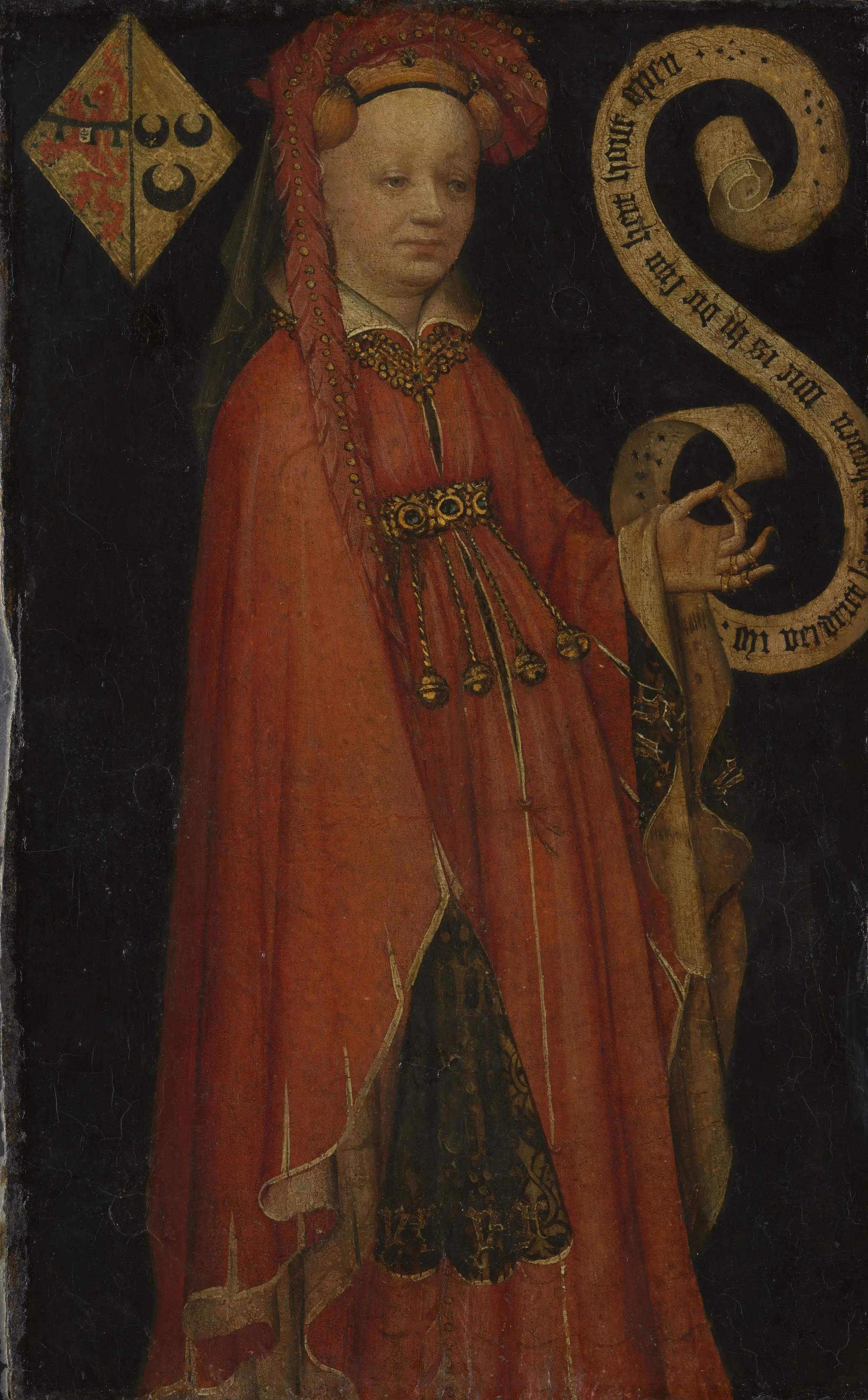 Portrait of Lysbeth van Duvenvoirde by anonymous