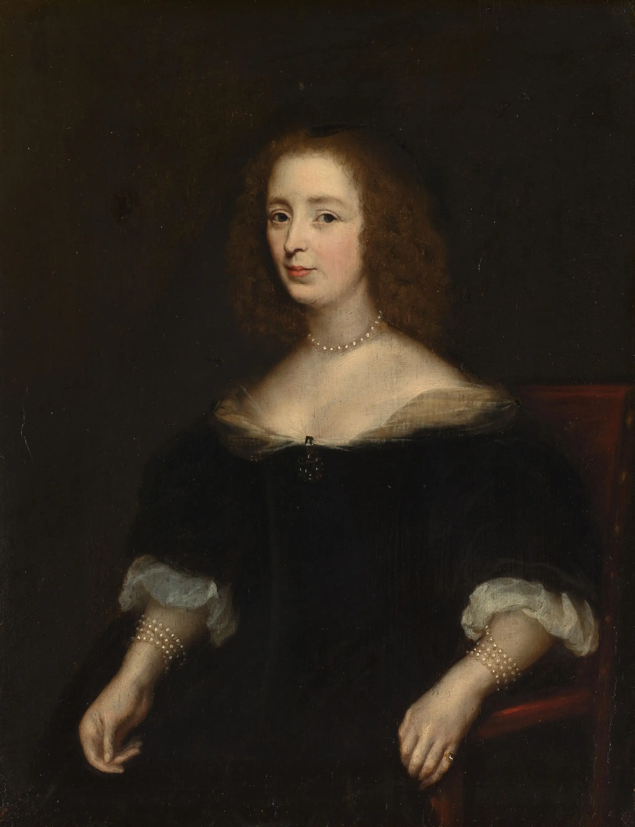 Portrait of Anna van den Corput (1599-1645). Wife of Jacob de Witt by Unknown artist