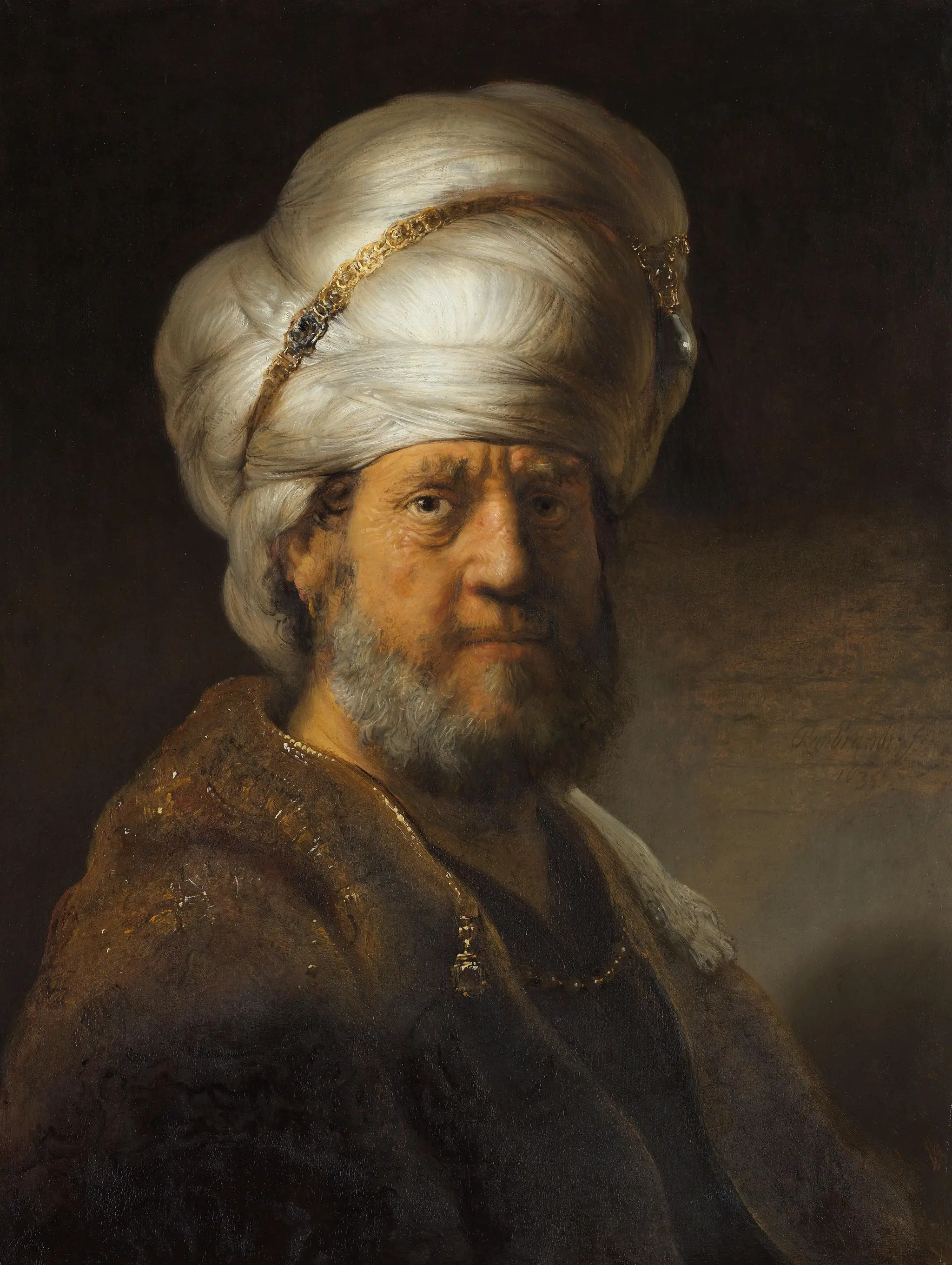 Man in Oriental Dress by Rembrandt van Rijn