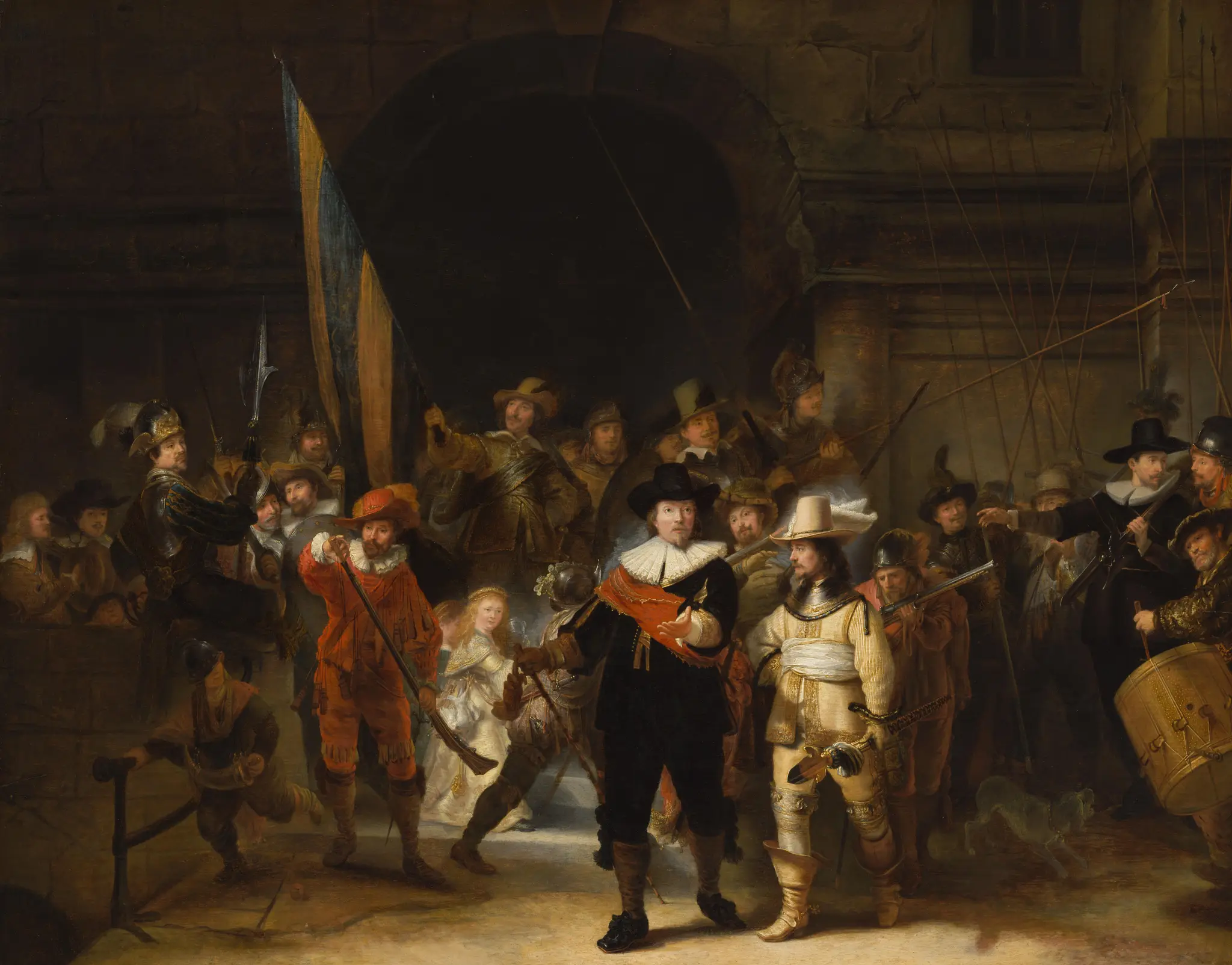 Copy of The Night Watch by Unknown artist