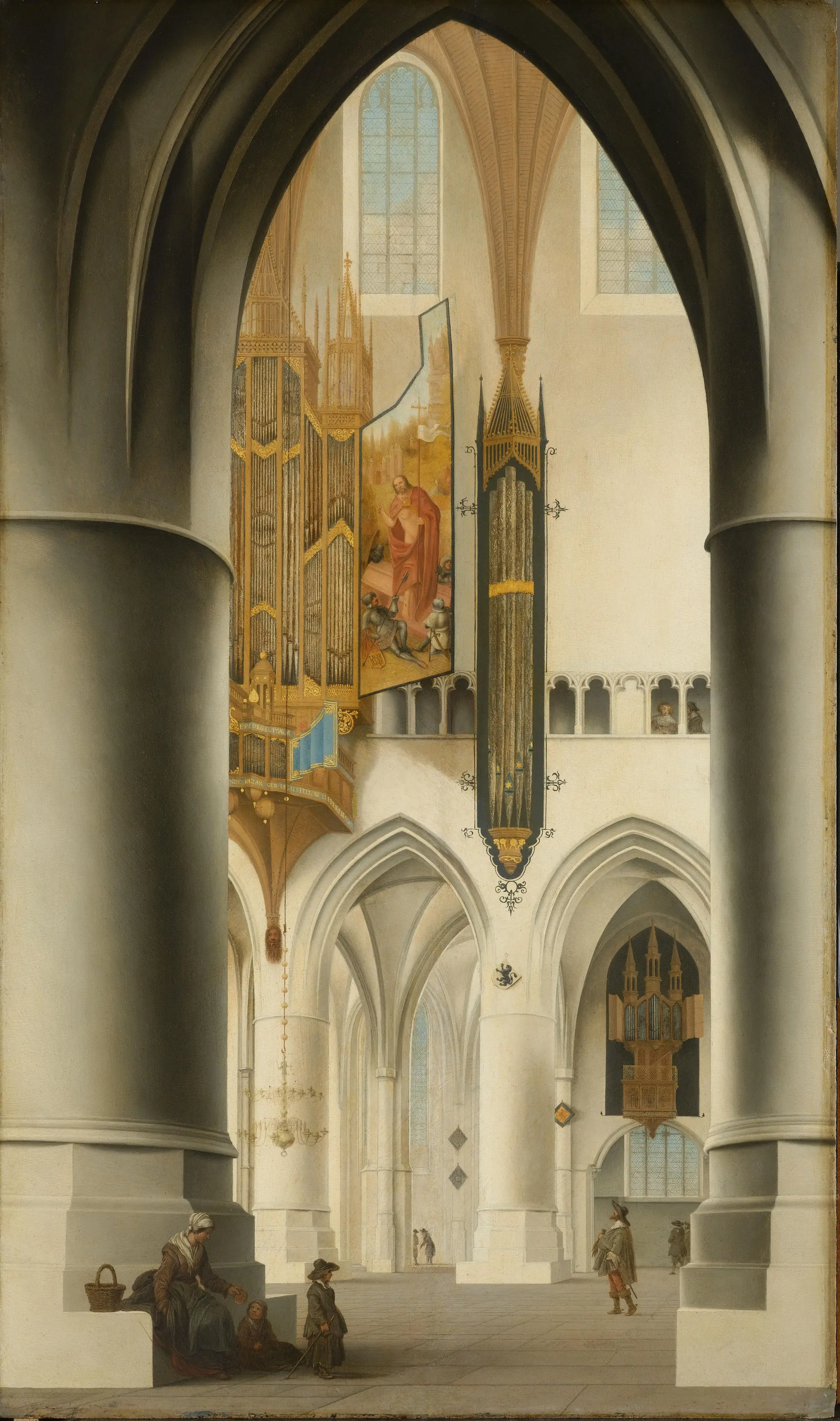 Interior of the Church of St Bavo in Haarlem by Unknown artist