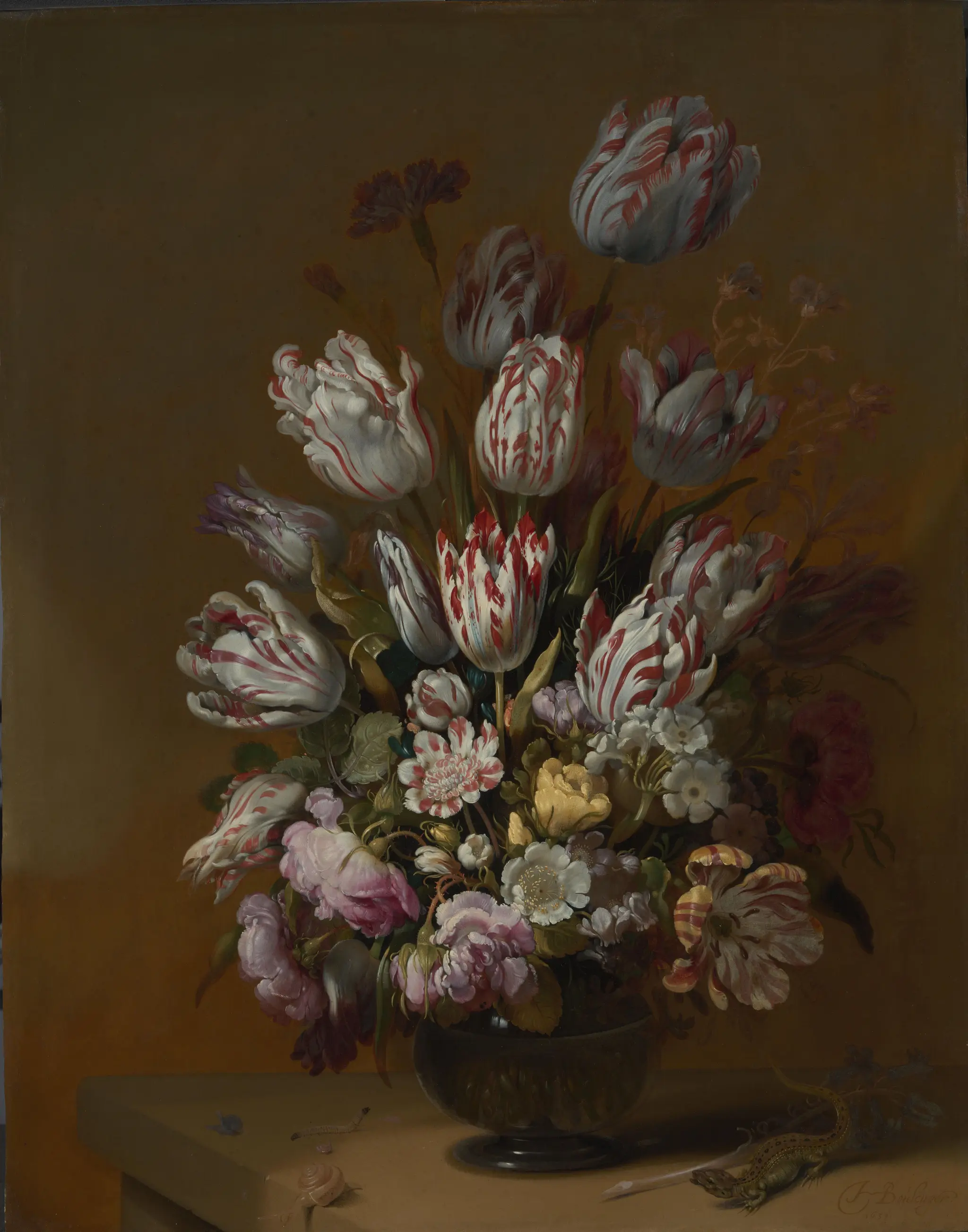 Floral Still Life by Unknown artist