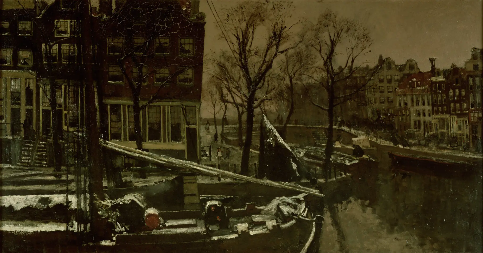 Winter in Amsterdam by George Hendrik Breitner