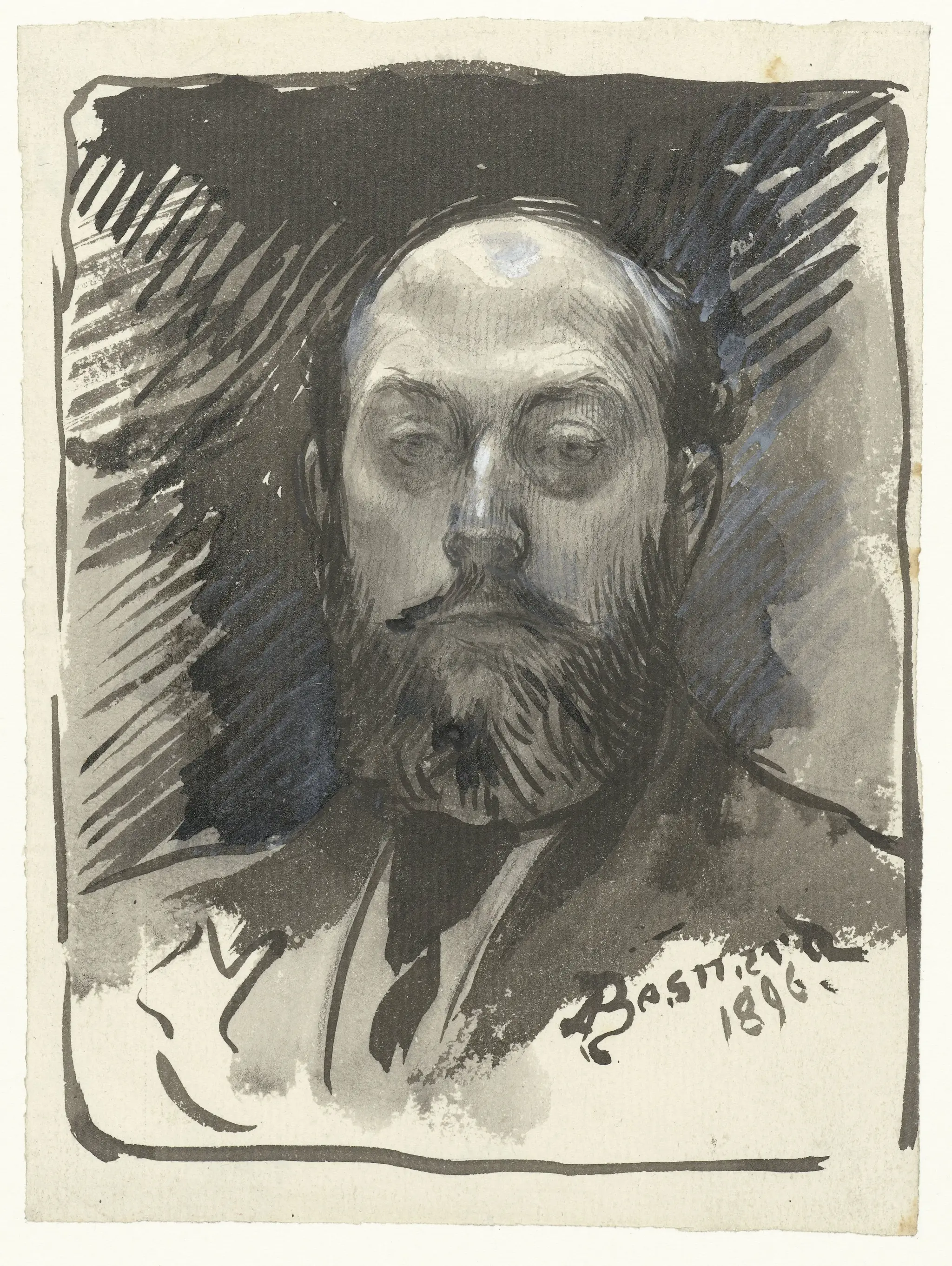 Zelfportret by Albert Besnard