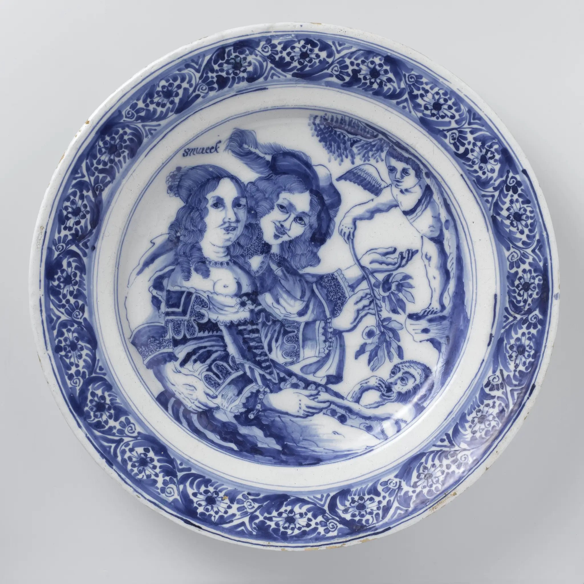 Dish with an Allegory of Taste by anonymous