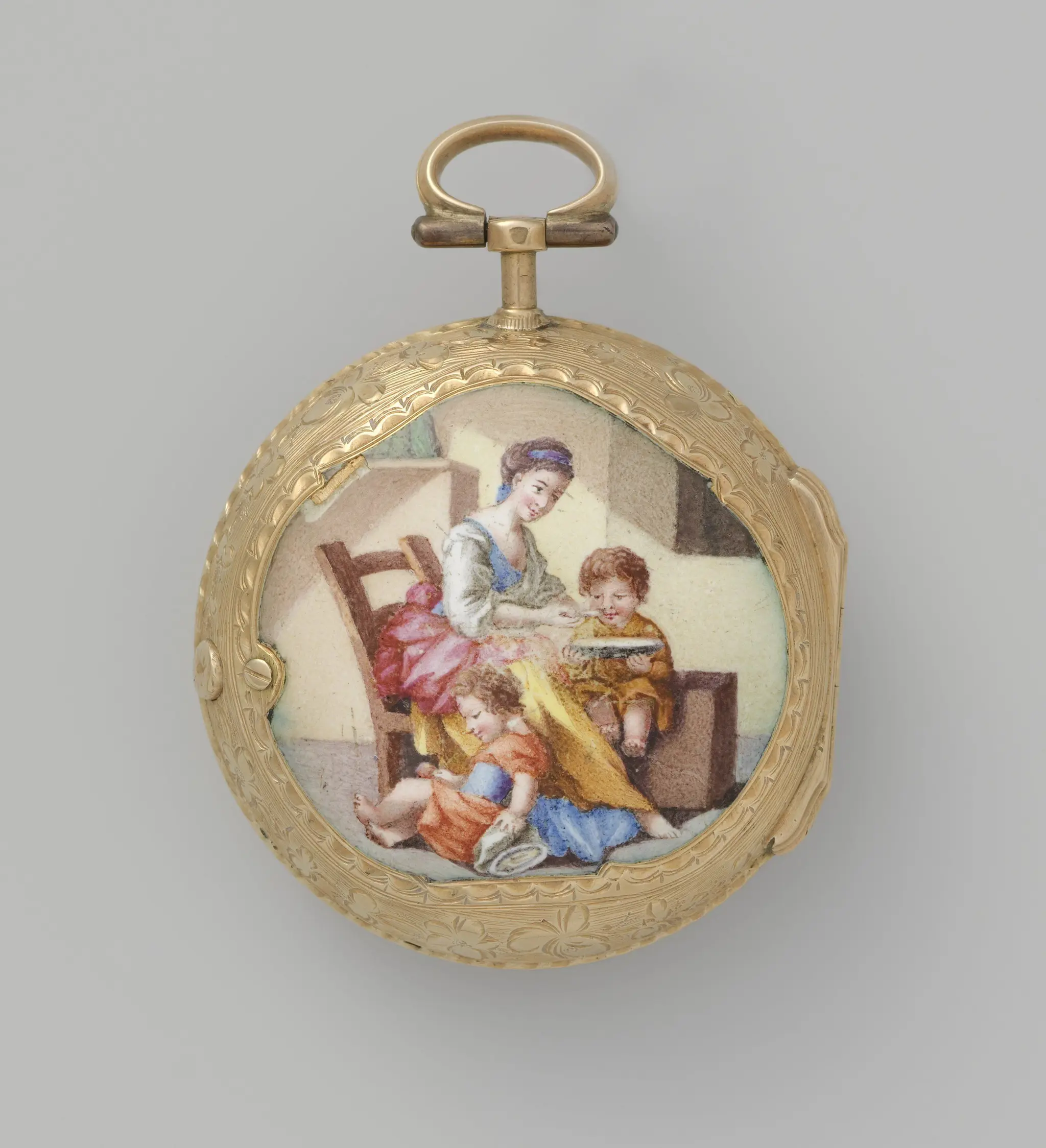 Watch with an Allegory of Motherhood by Jean Romilly