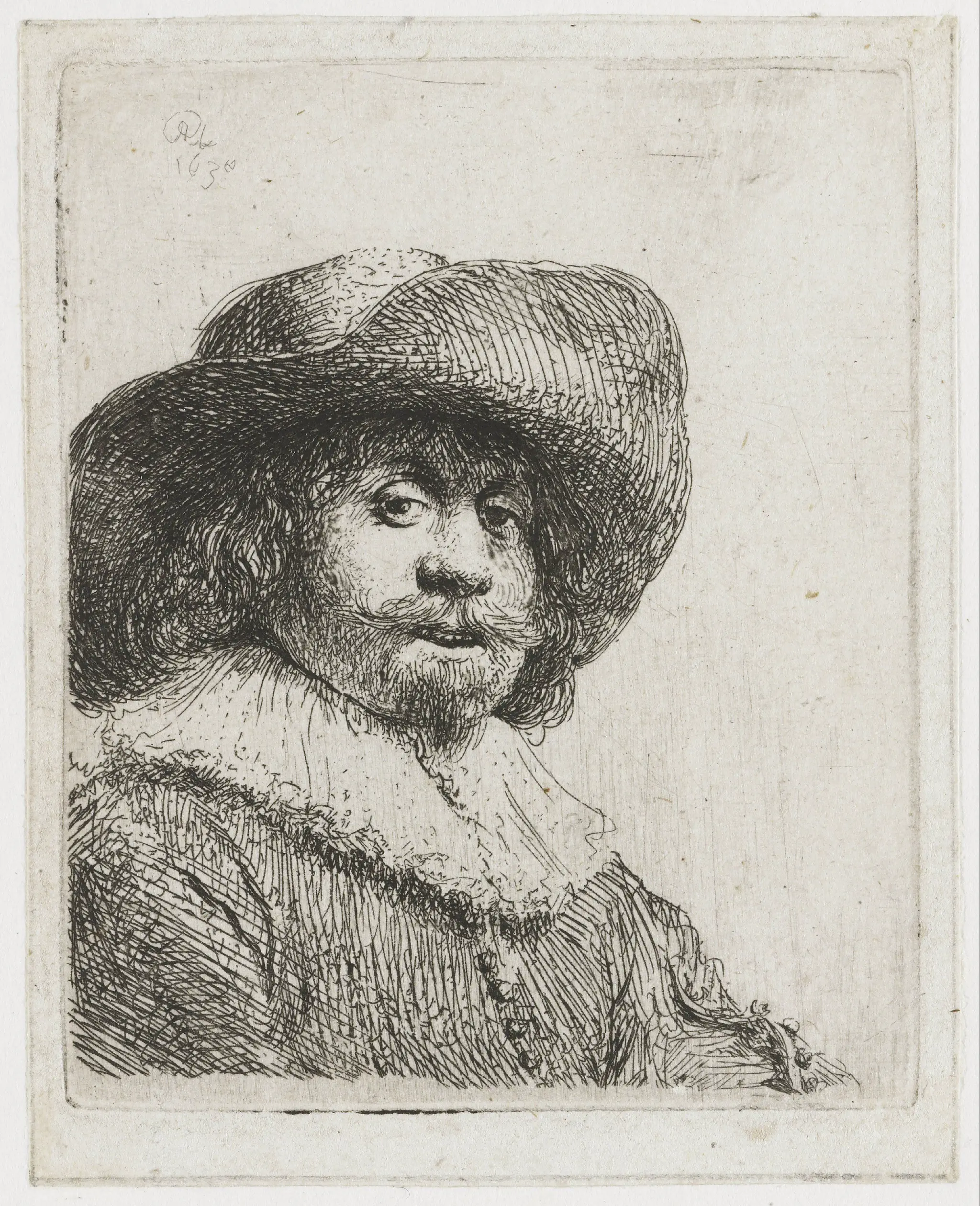 Man in a Broad-brimmed Hat by Unknown artist