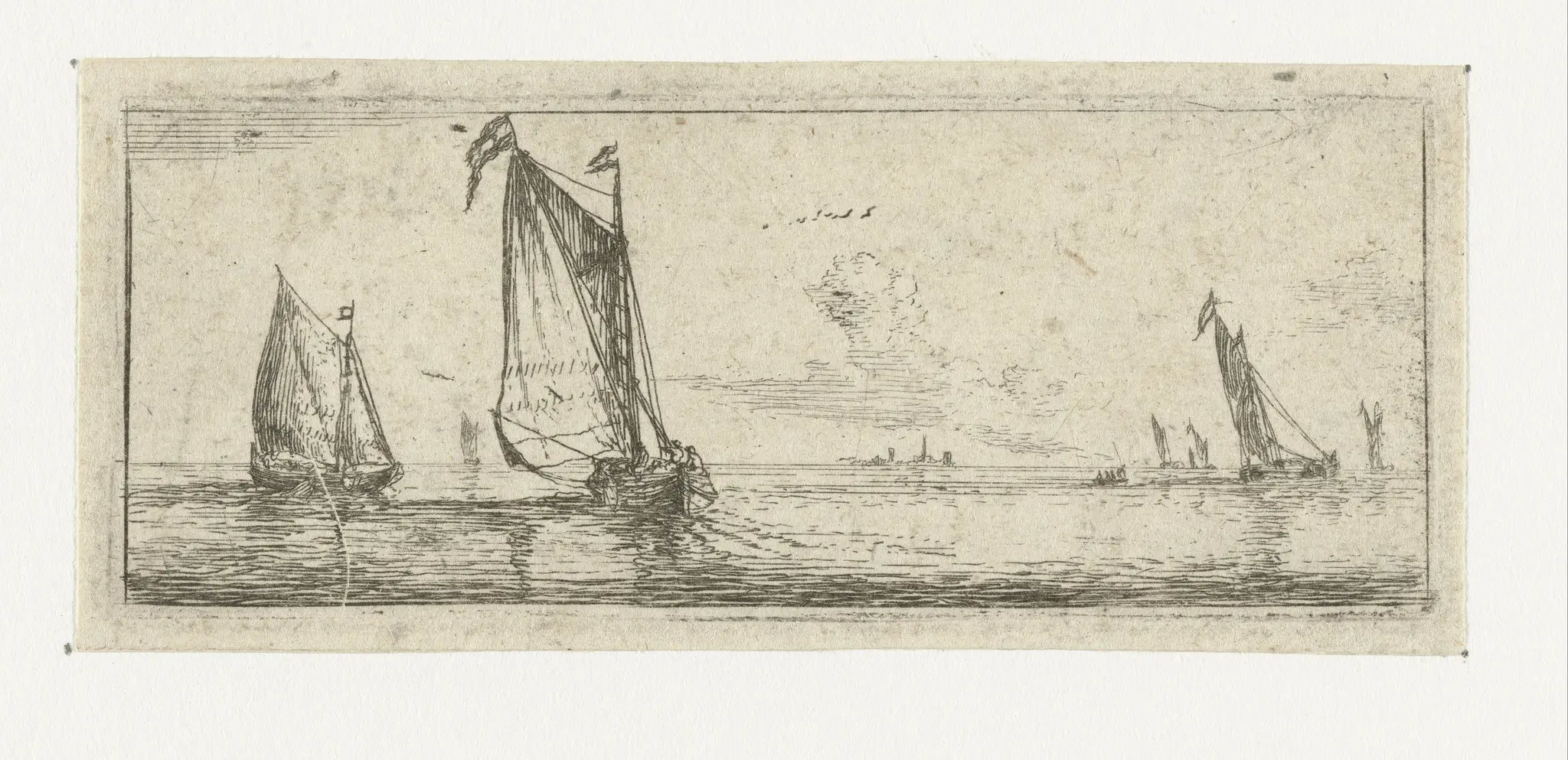 Kleine zeegezichten by Reinier Nooms