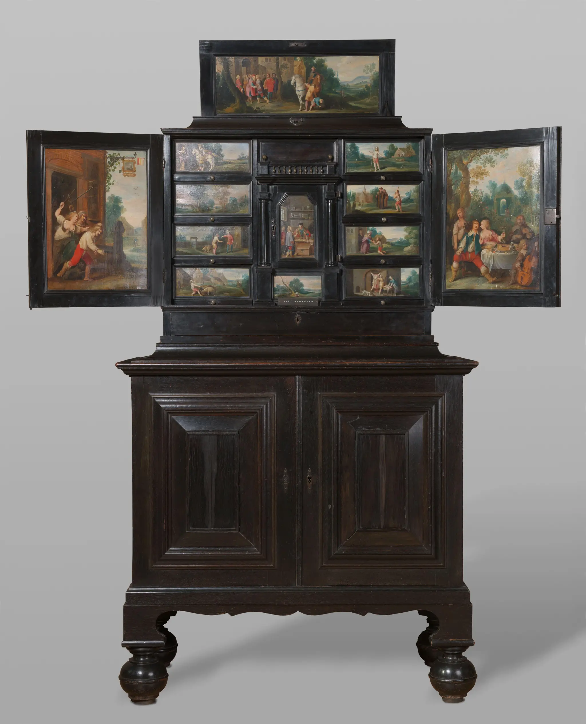 Cabinet Decorated with Episodes from the Parable of the Prodigal Son by Frans Francken (III)