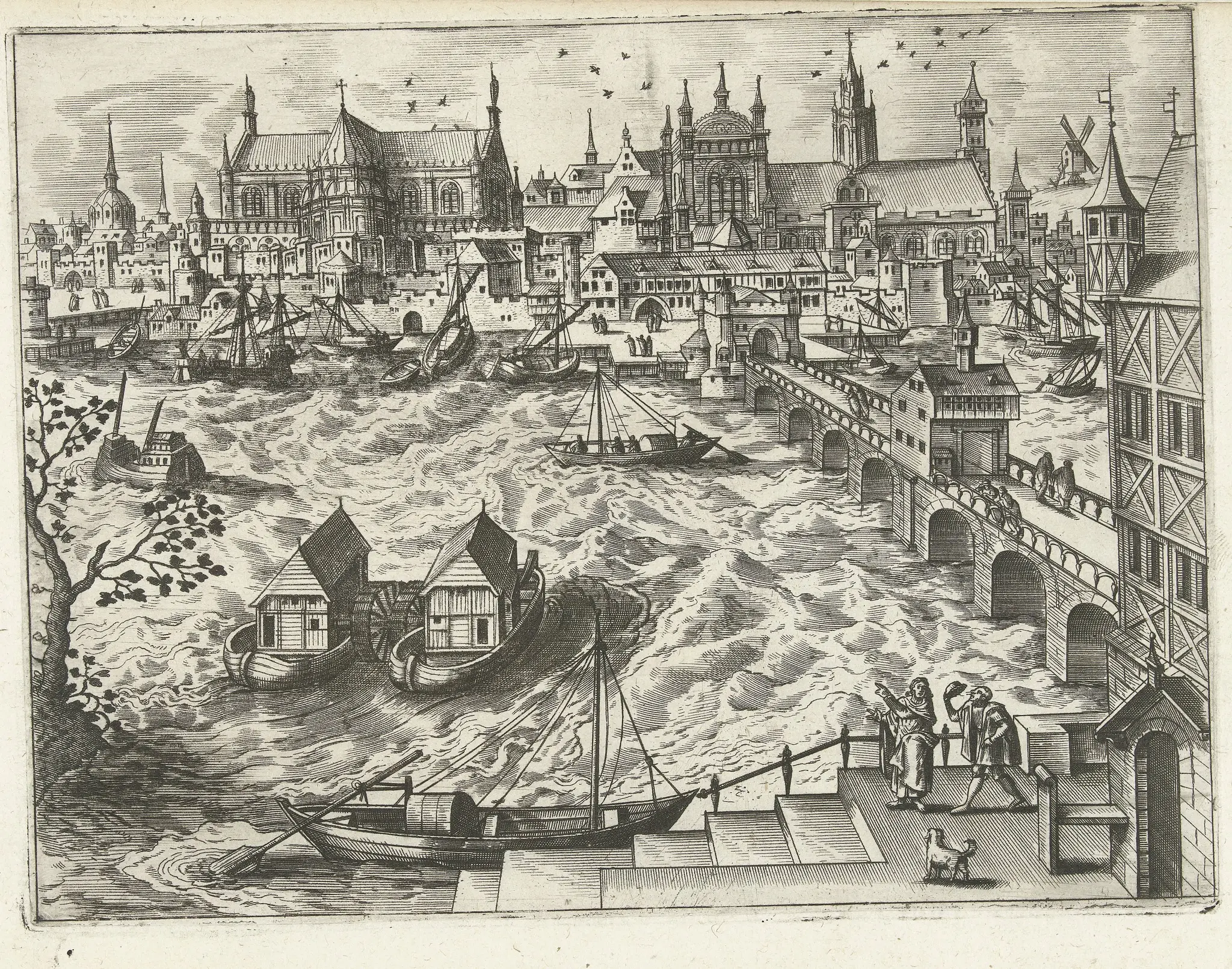 Landschappen, zeegezichten en fantasierijke stadsgezichten by Unknown artist