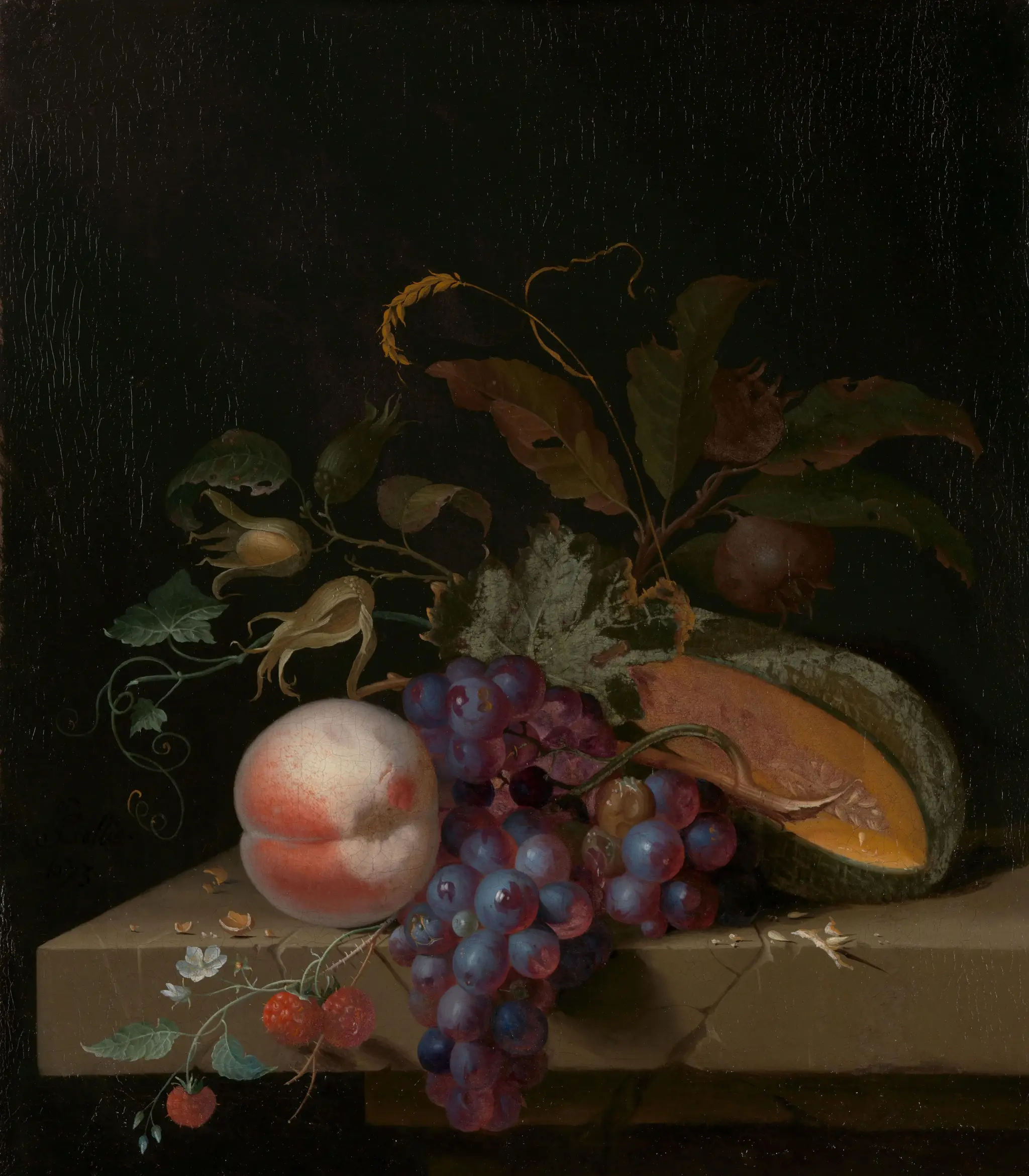 Still Life with Fruit by Pieter Gallis