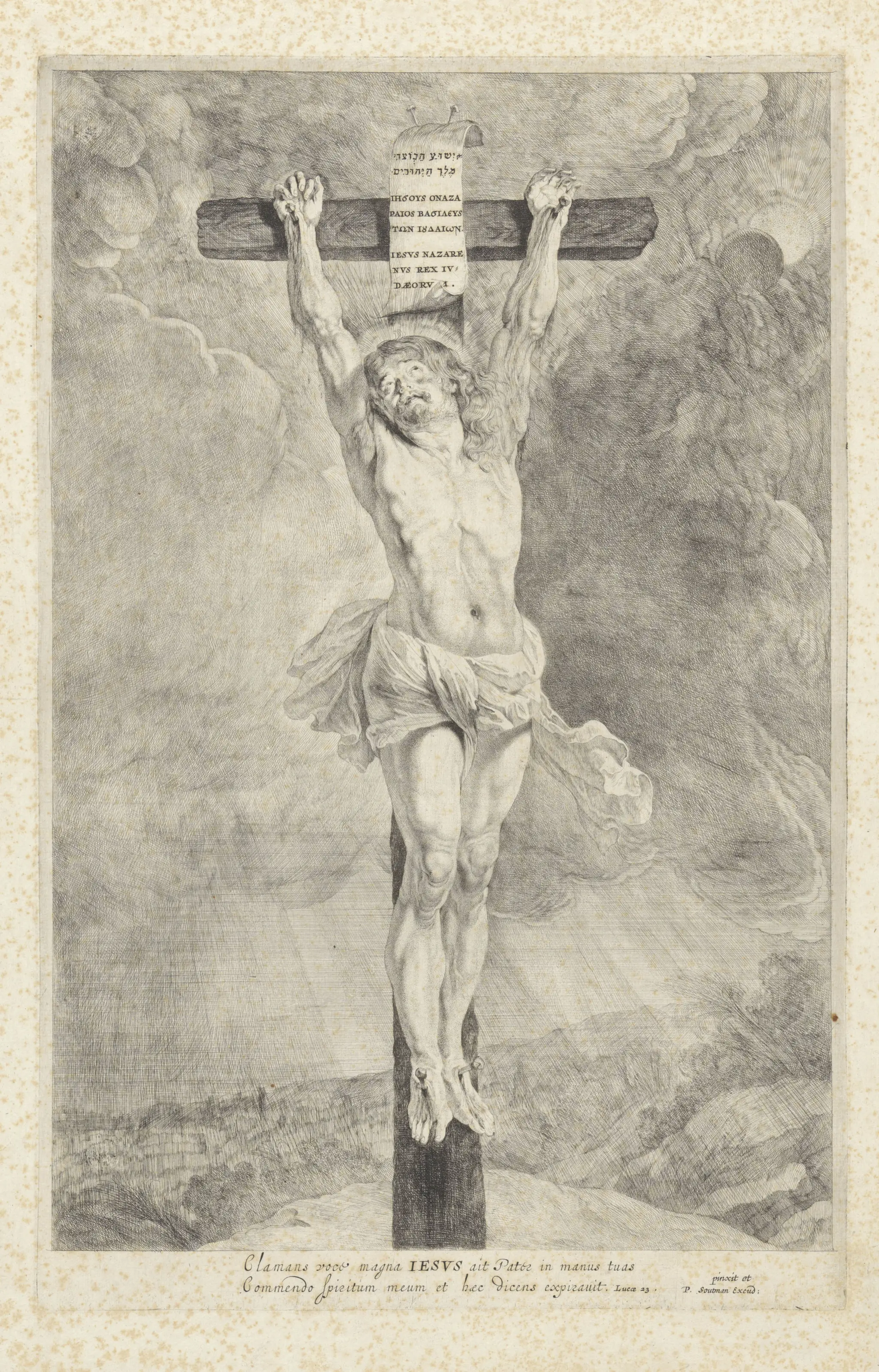 Kruisiging van Christus by Pieter Claesz. Soutman