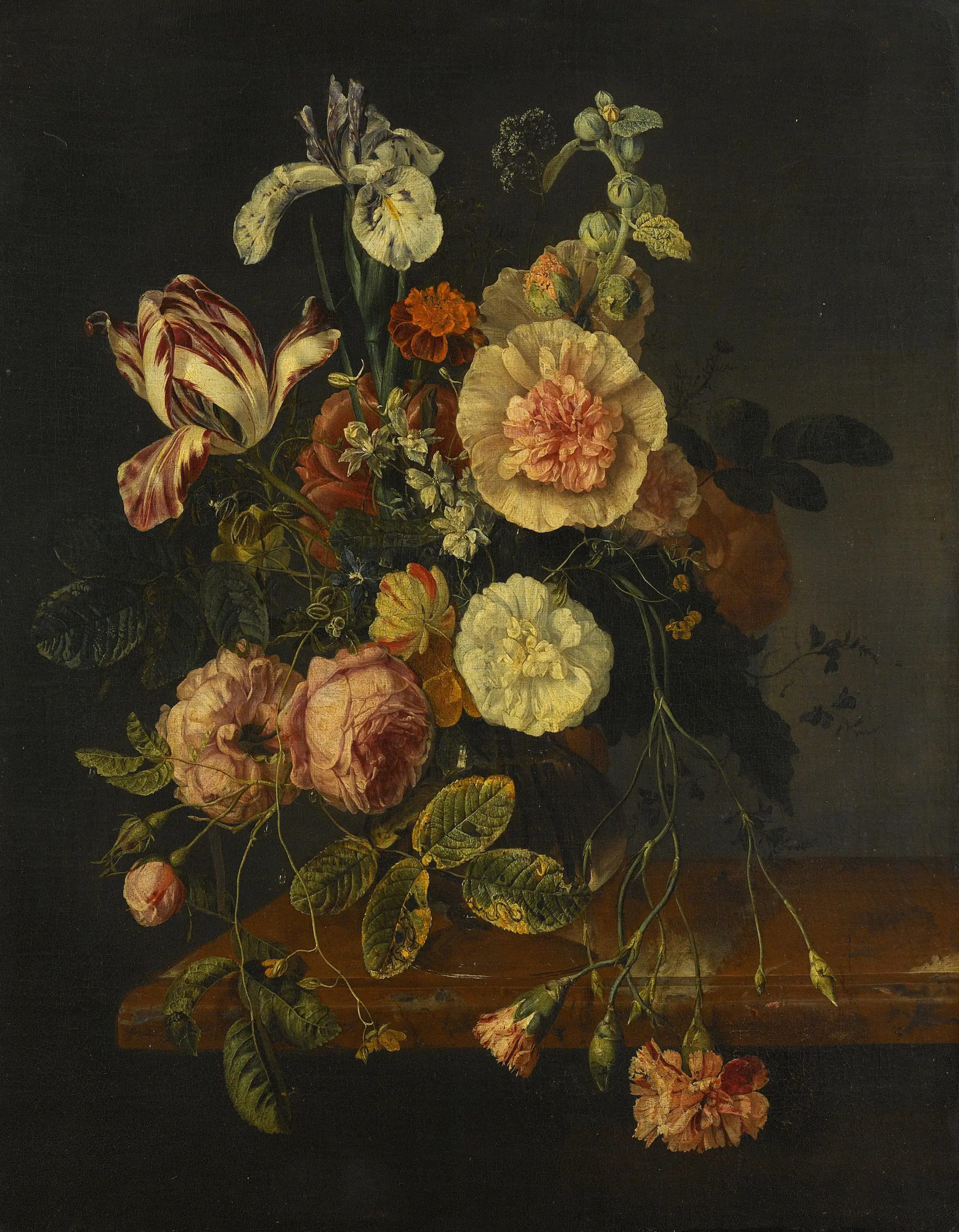 Still Life with Flowers by Unknown artist