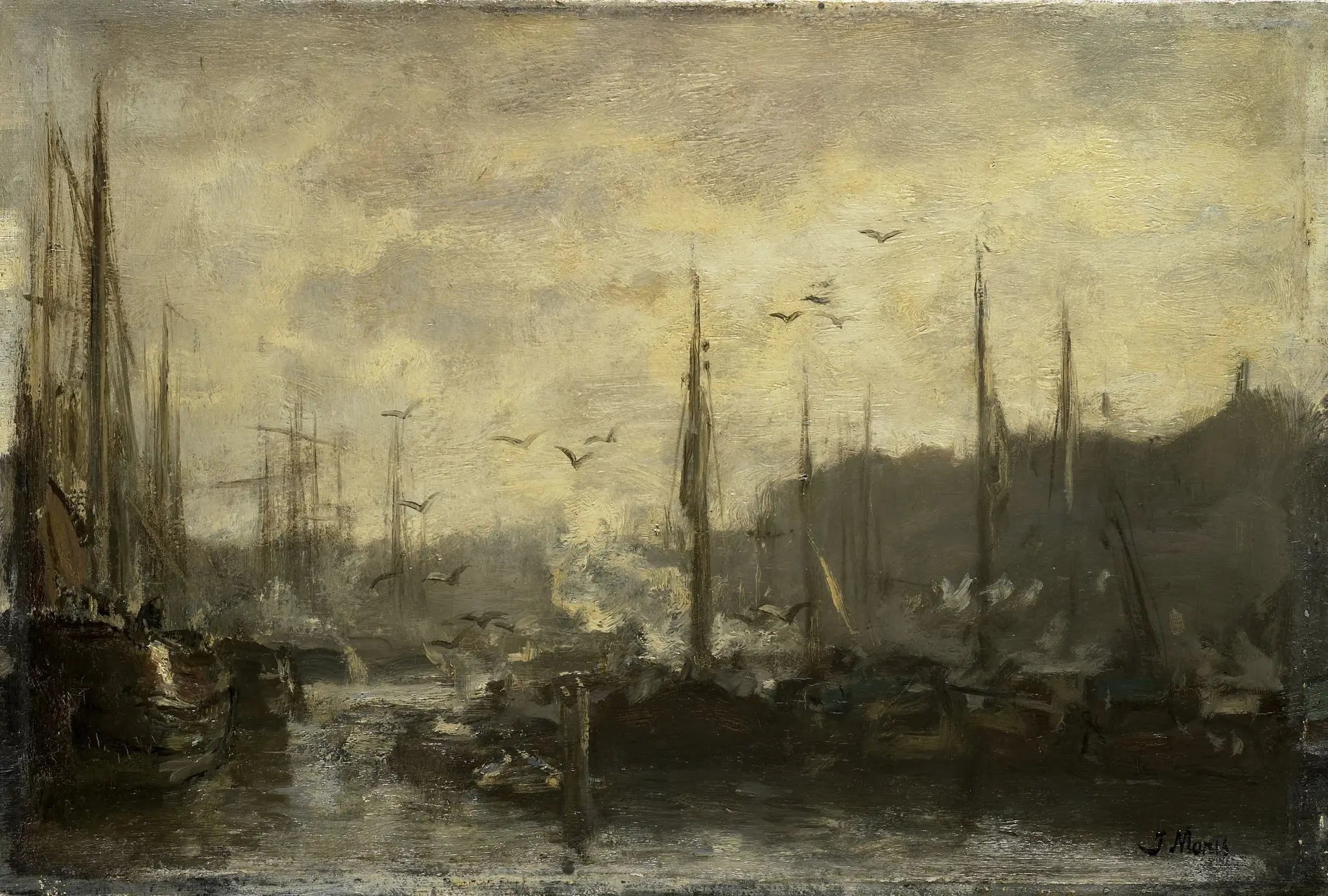 Harbor View by Unknown artist