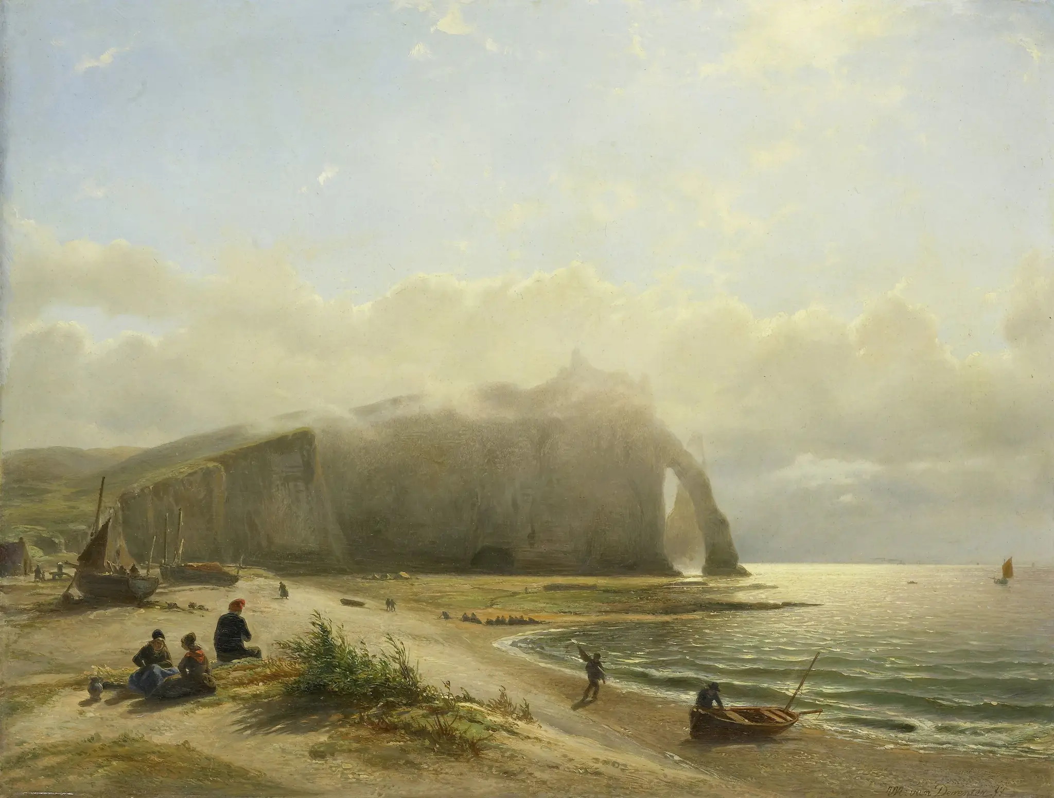 Seascape near the Coast by Unknown artist