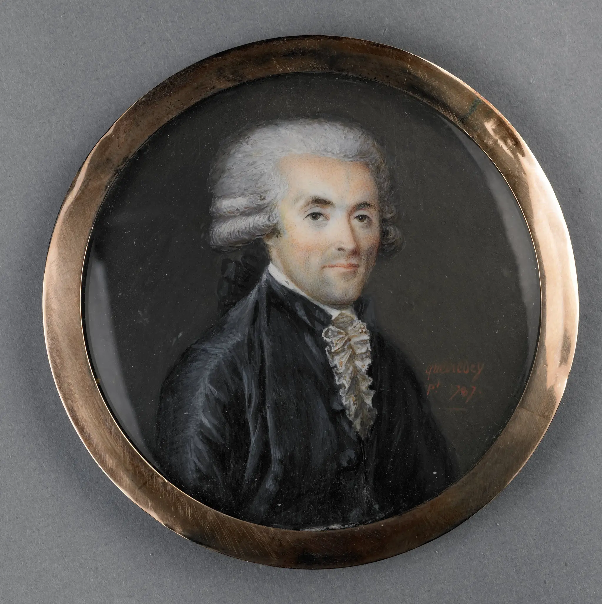 Portret van een man by Edme Quenedey