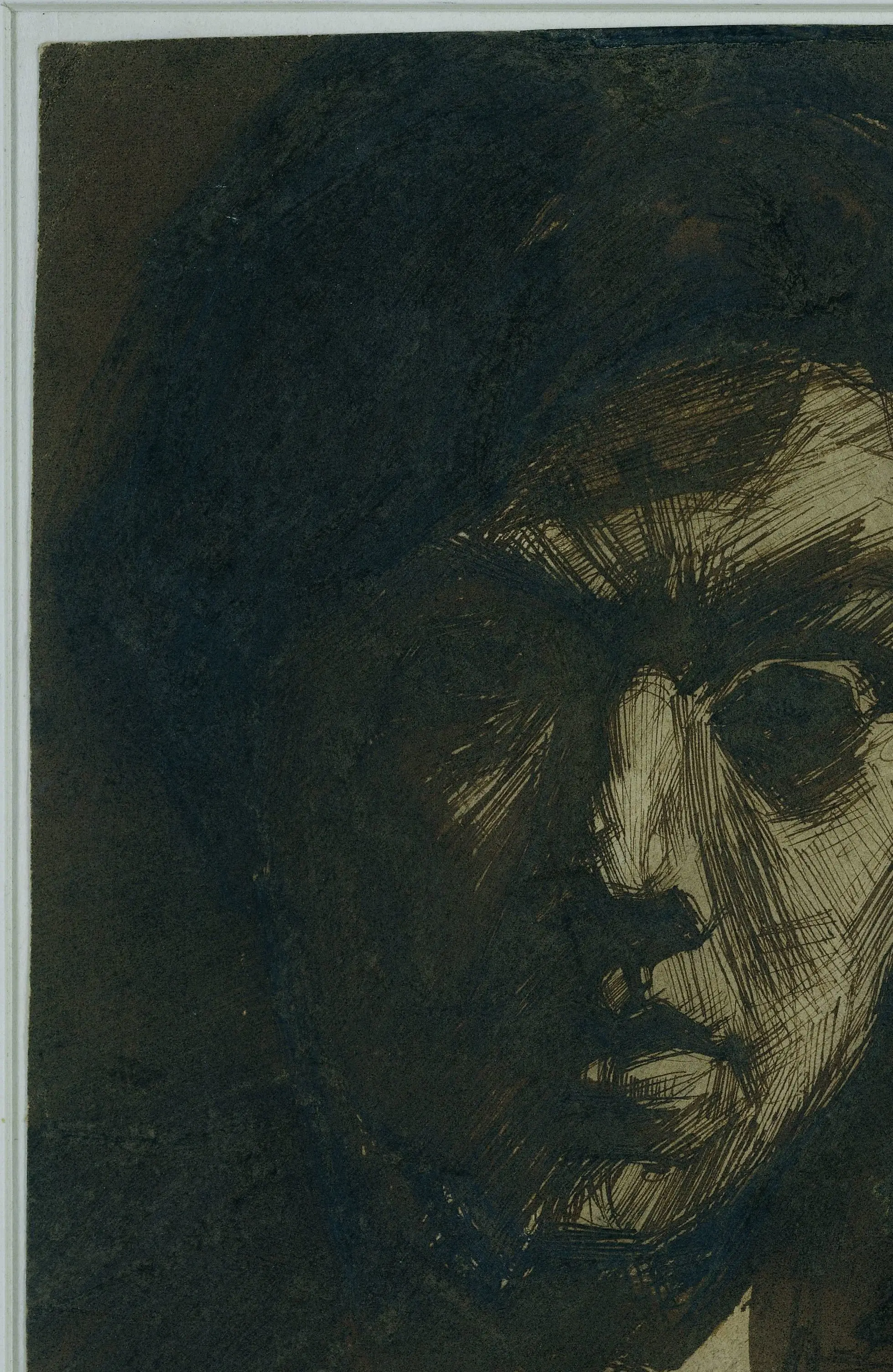 Zelfportret van de schilder Jan Toorop by Jan Toorop