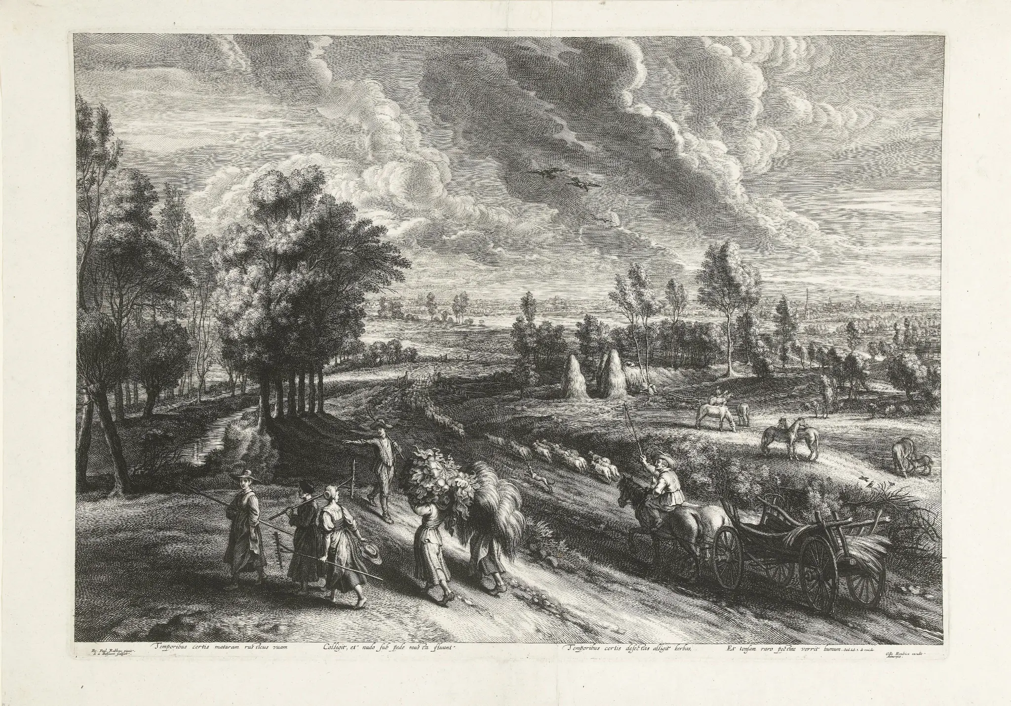 Landscape with a View of a City by Unknown artist