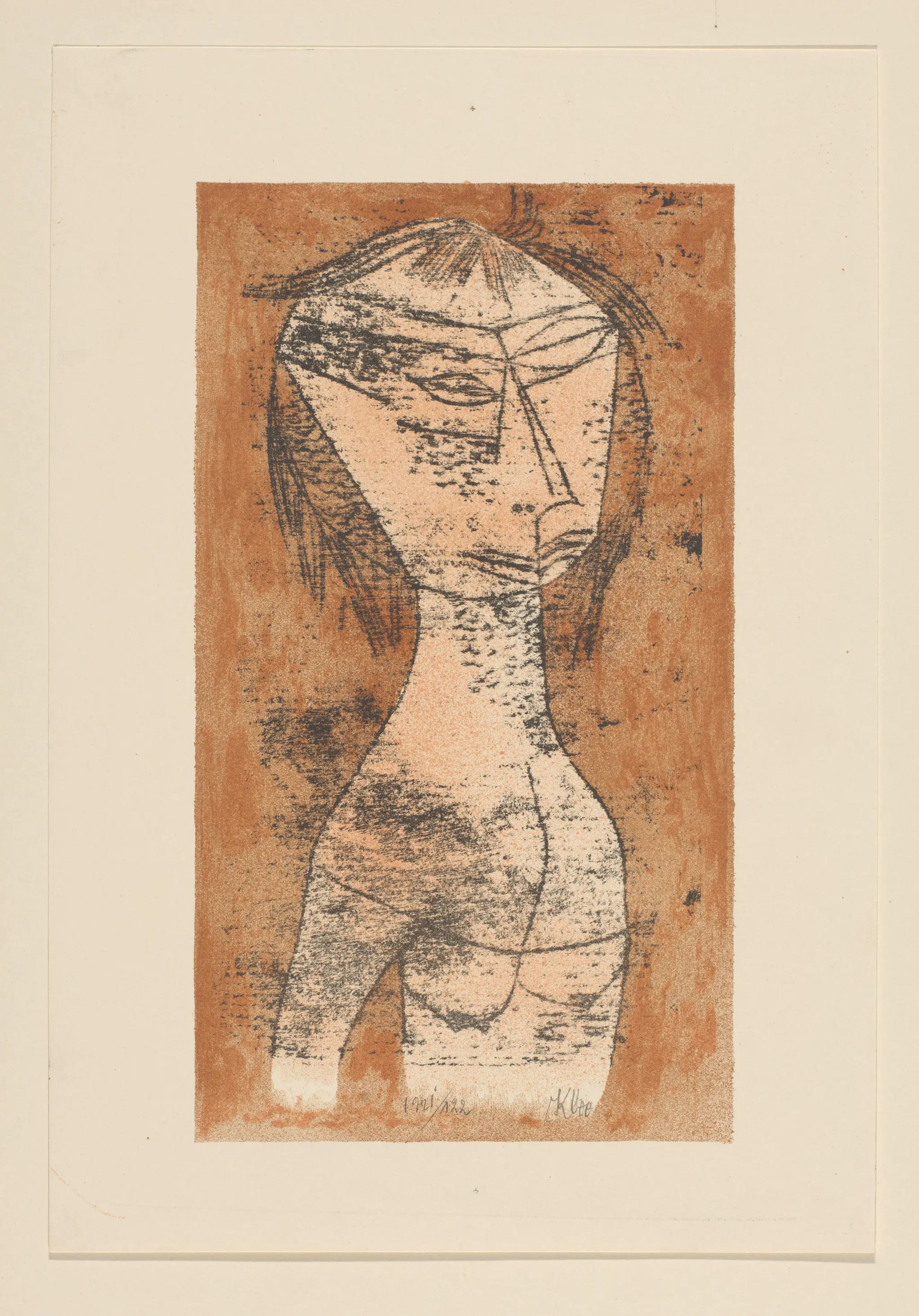 Die Heilige vom innern Licht (The Saint of the Inner Light) by Paul Klee