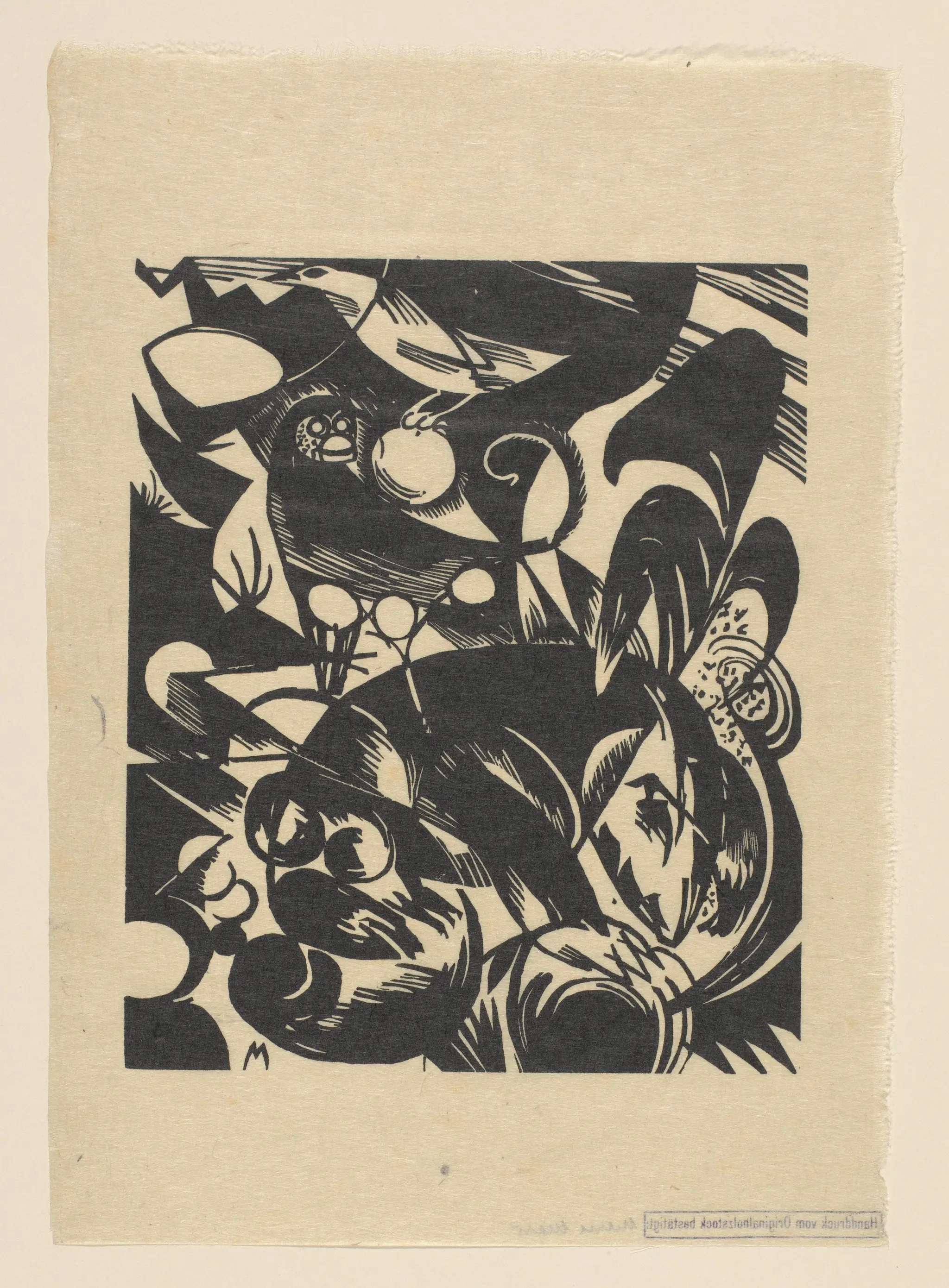 Zonder titel by Franz Marc