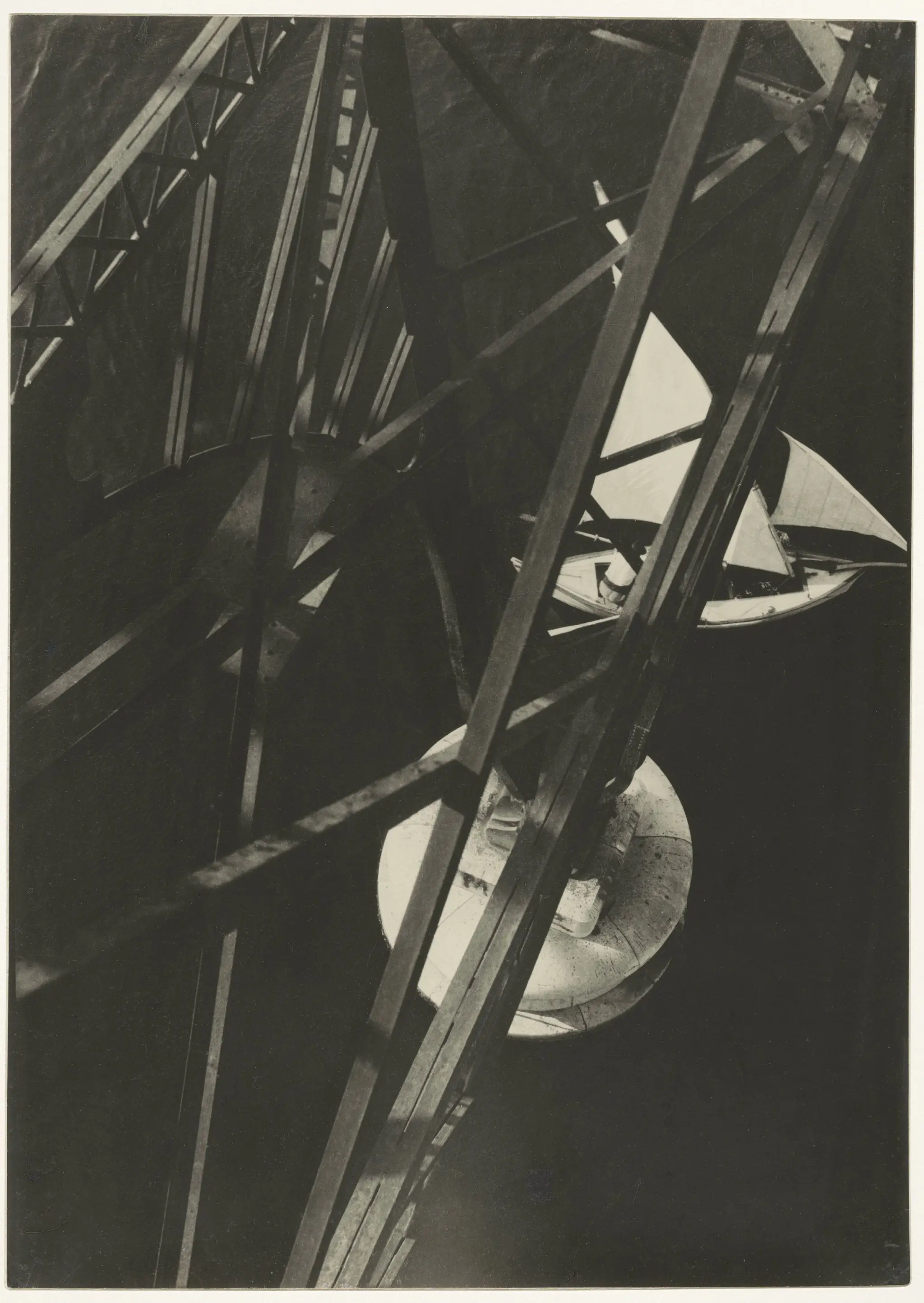 View from the Pont Transbordeur, Marseilles by László Moholy-Nagy