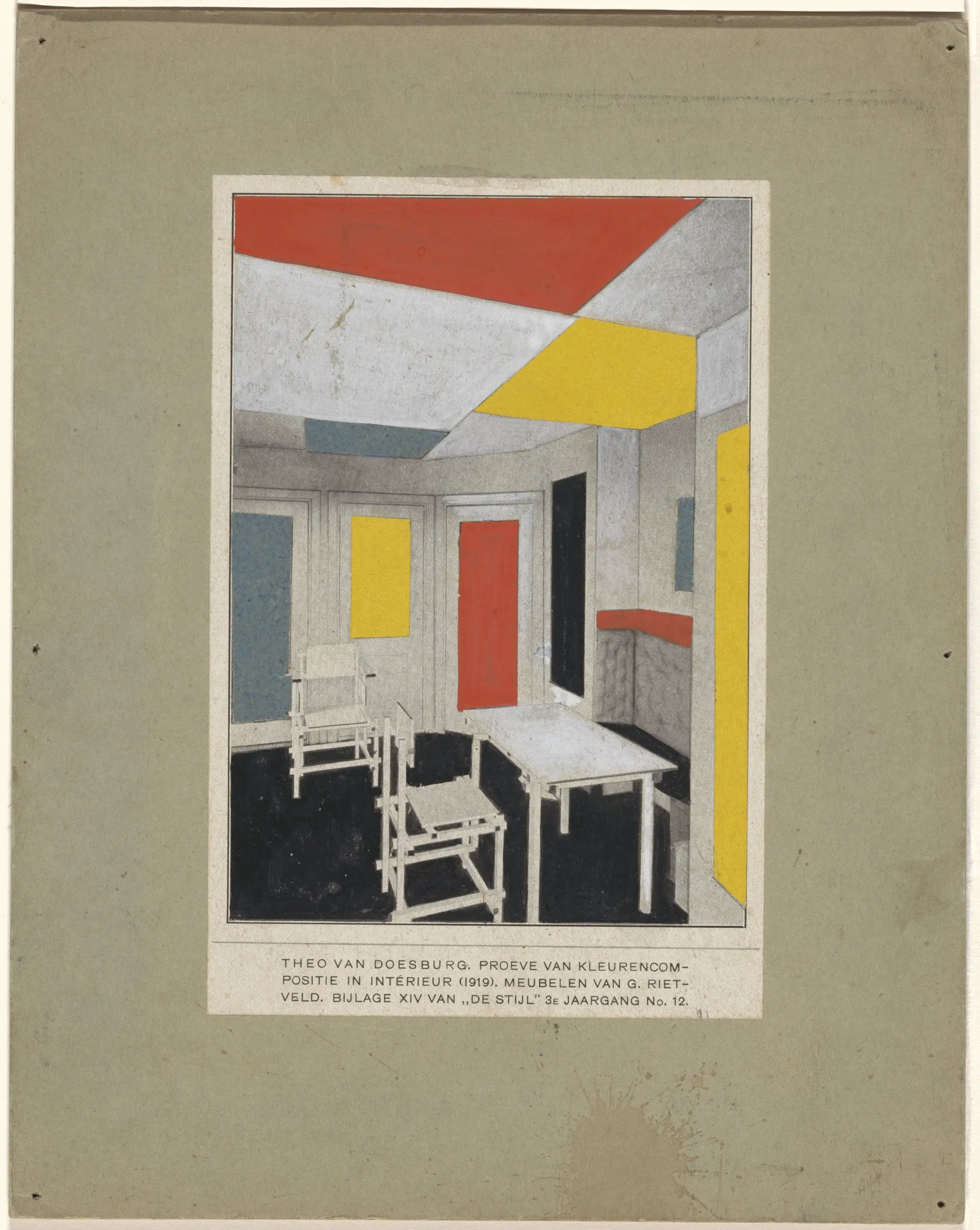 ‘Colour solution’ by Theo van Doesburg