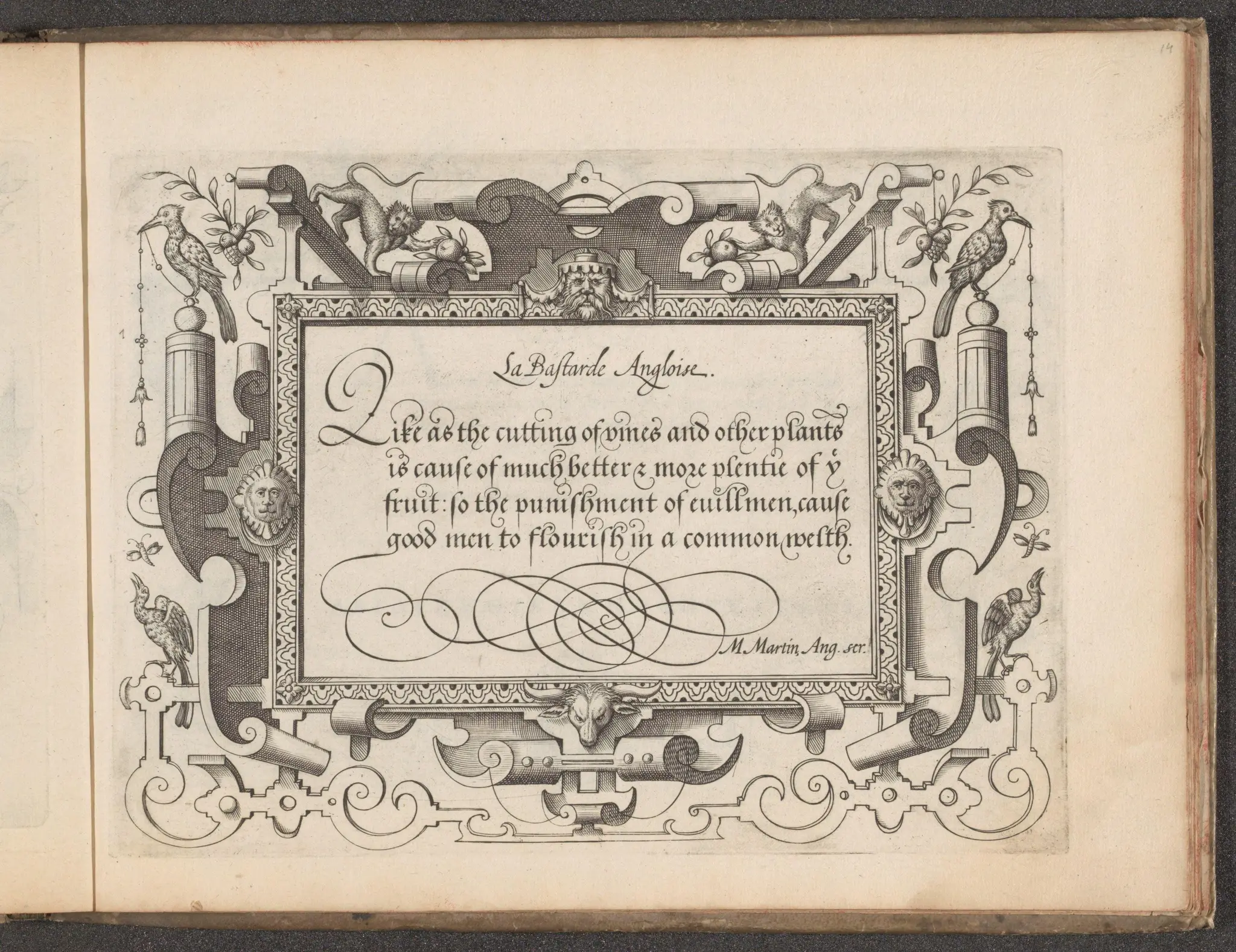 La Bastarda Angloise by Jodocus Hondius (I)